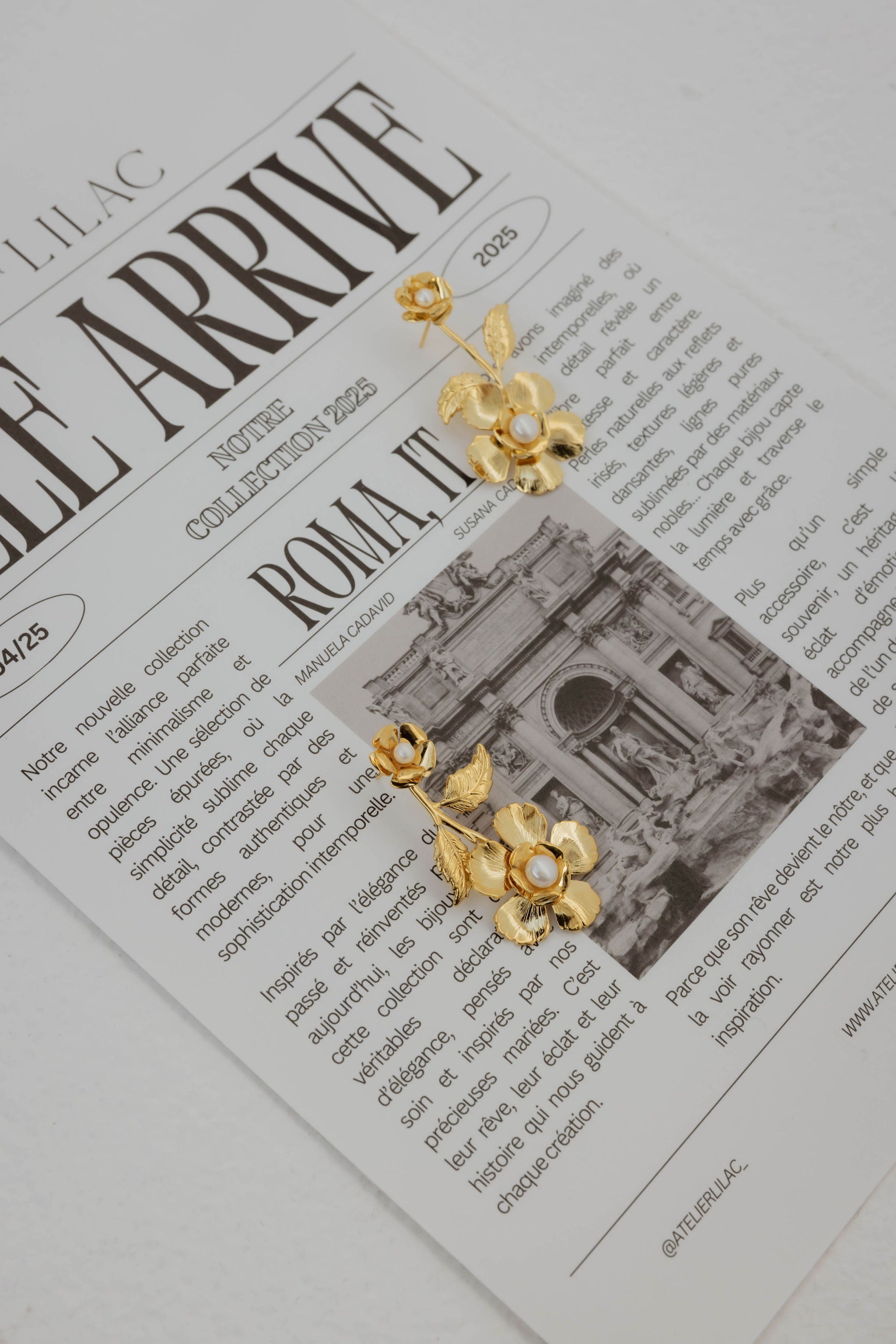 Botticelli – Brincos de Noiva Românticos com Pingente