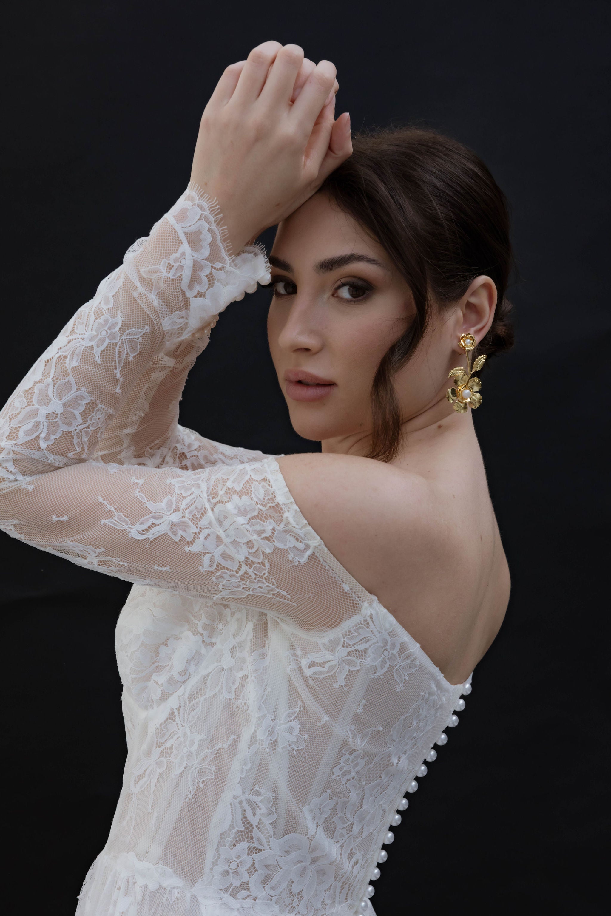 Botticelli – Brincos de Noiva Românticos com Pingente