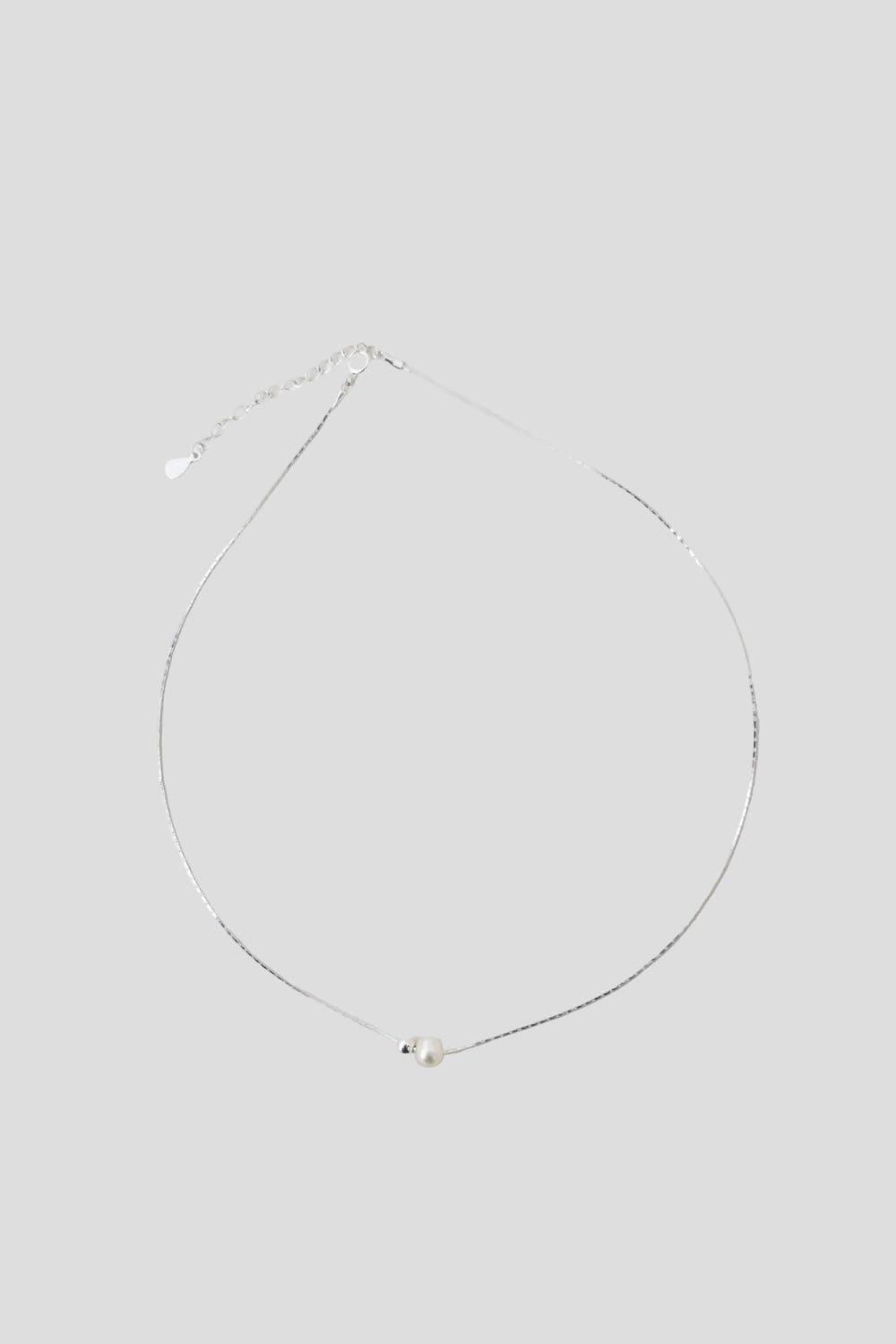 Luna – Collier mariage minimaliste perle solitaire