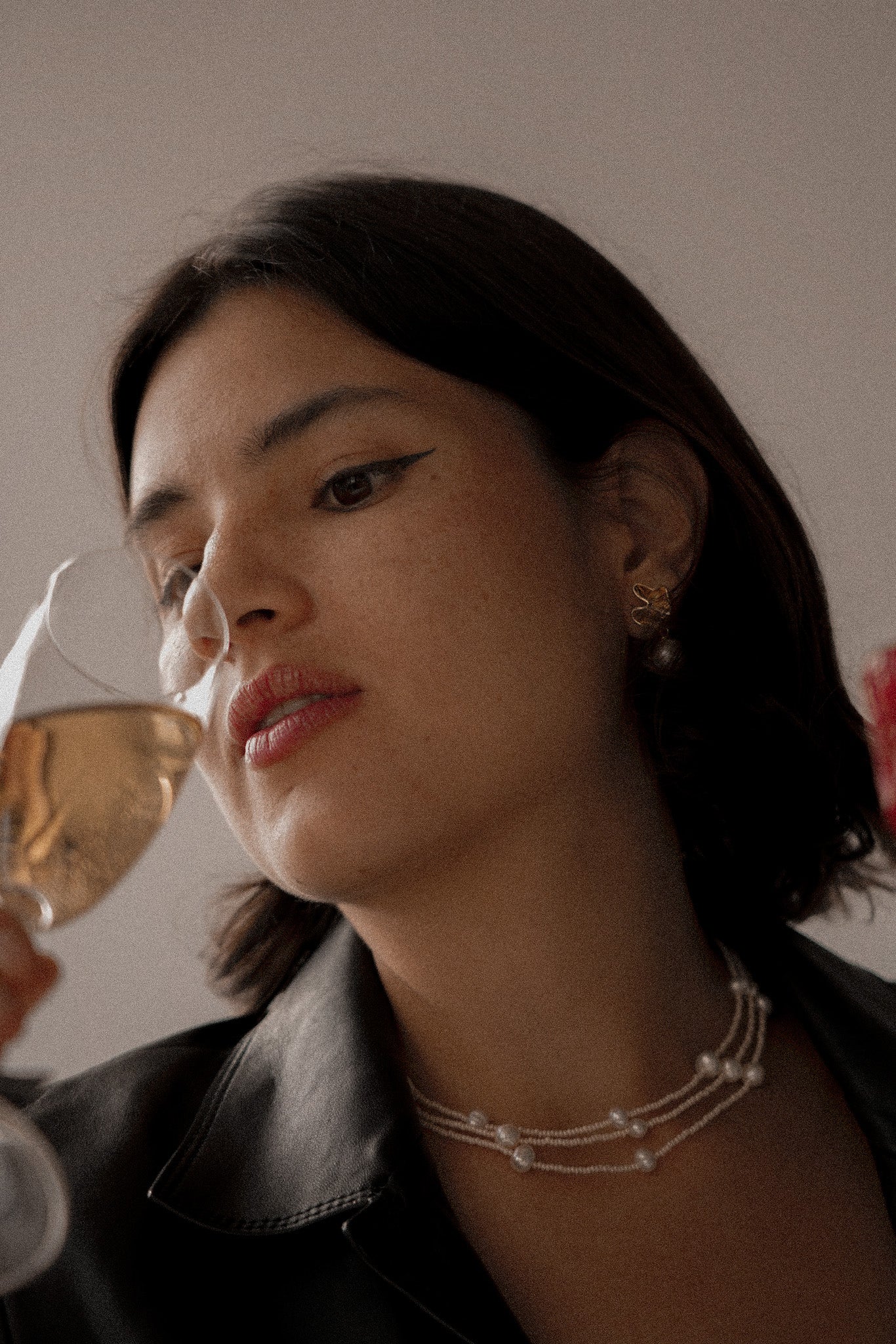 Cosmos - Pearl Back Necklace