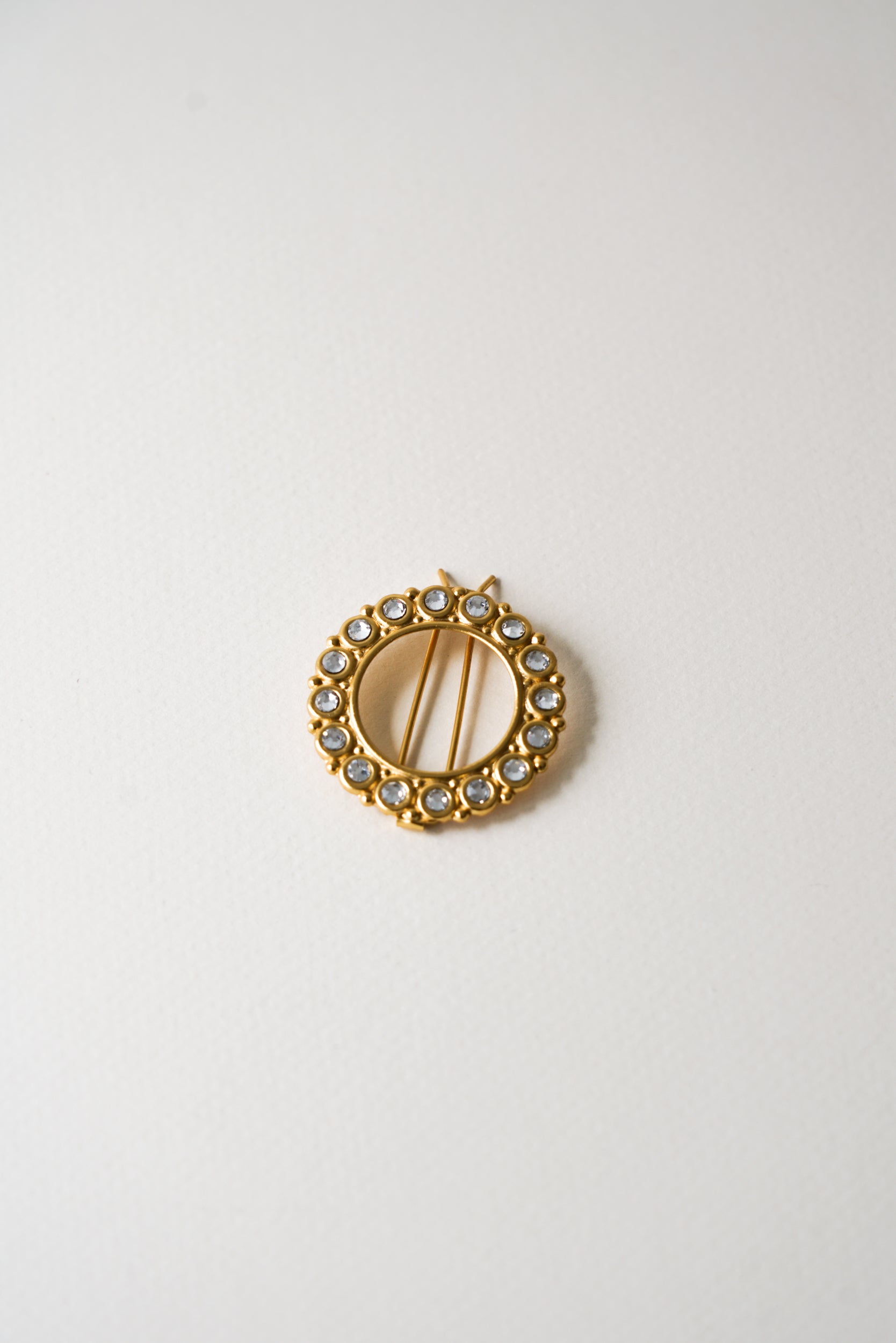 Barrette Napoli - Barrette ronde petite vintage