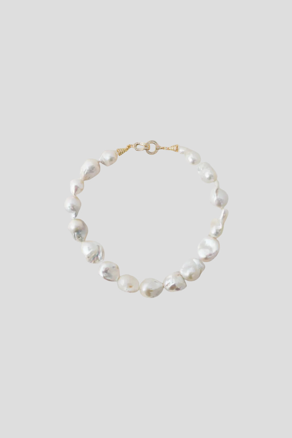 Collier de perles baroques