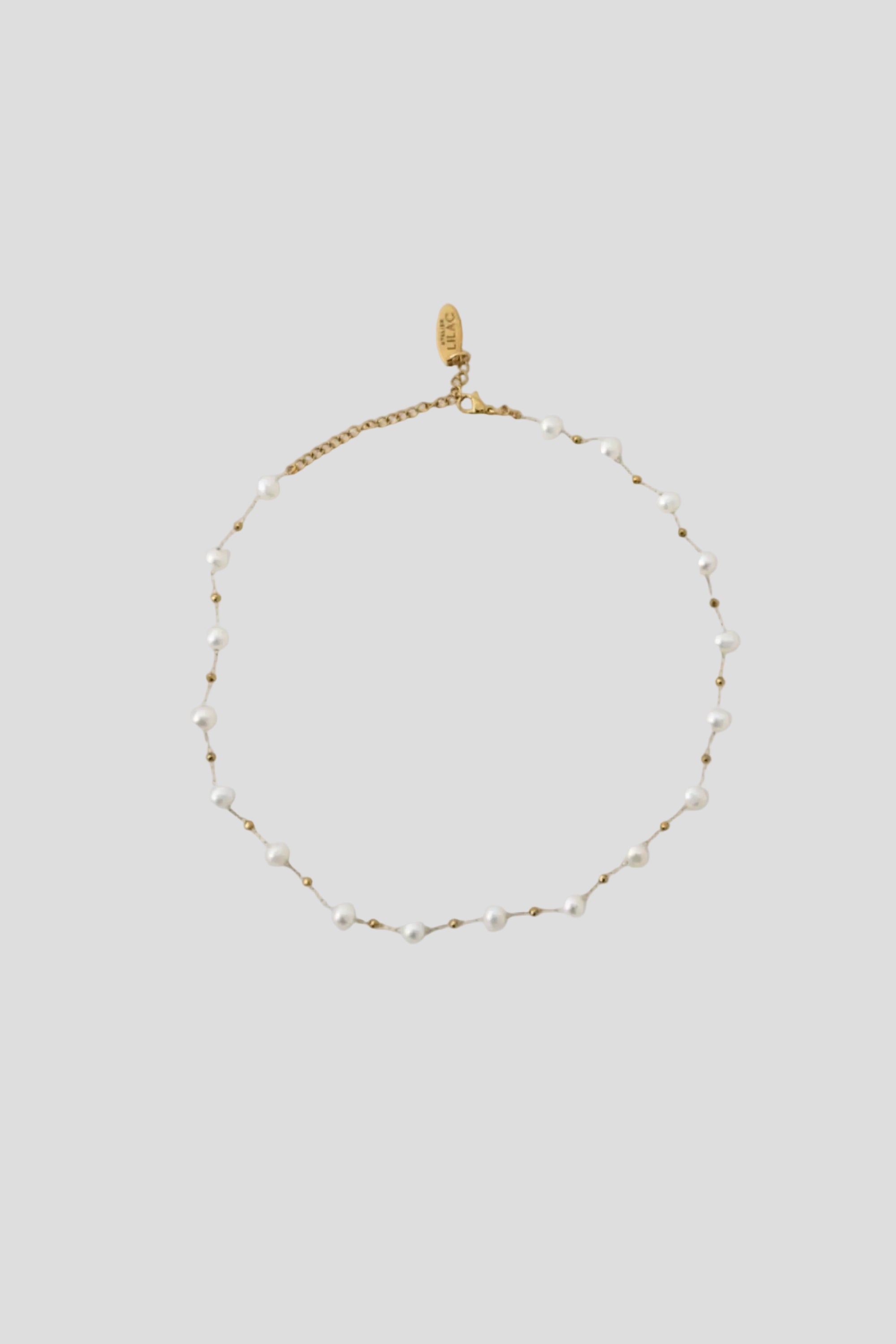 Sihle – Collier ras de cou perles naturelles bijou délicat et raffine