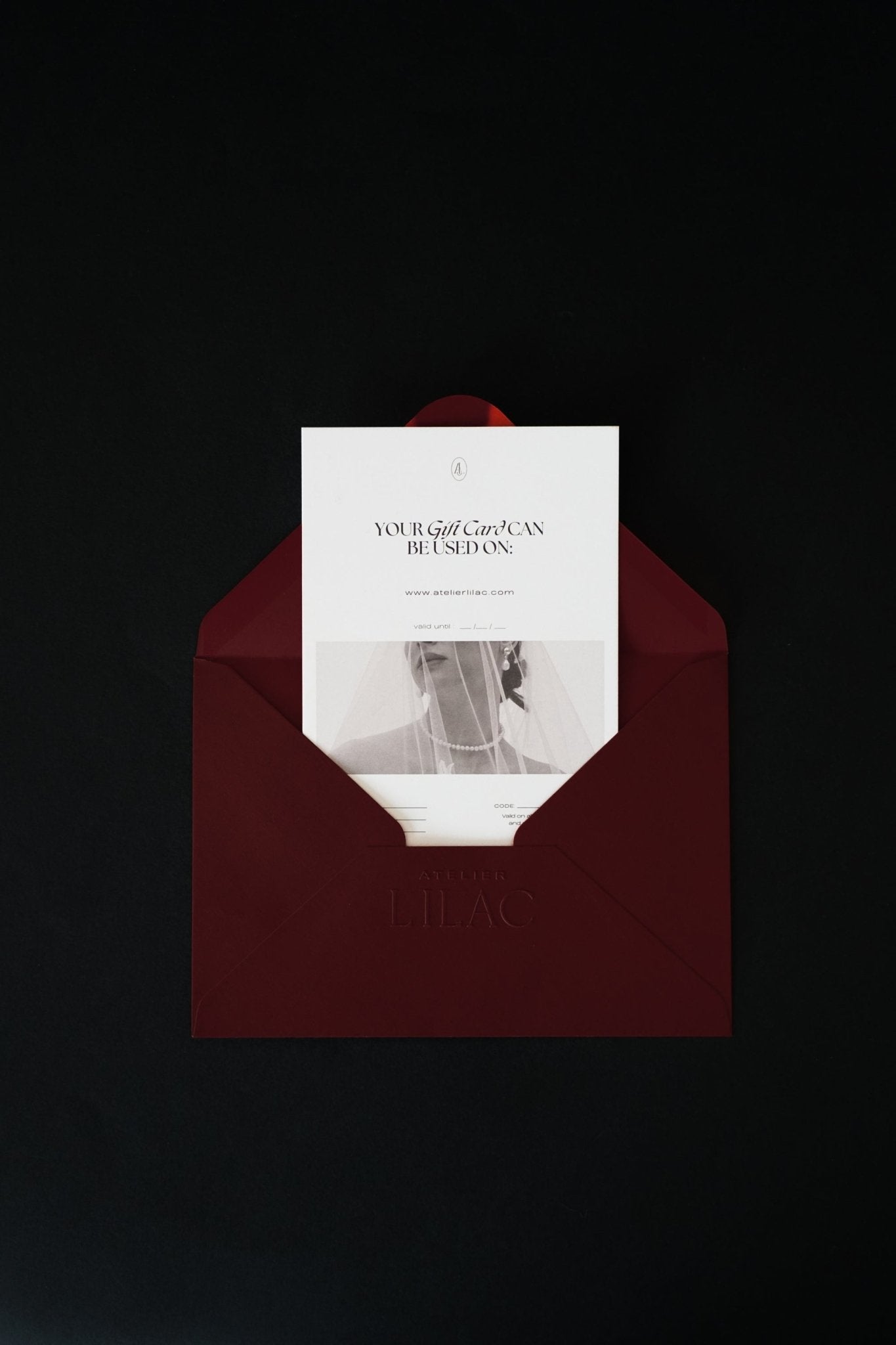 Carte Cadeau Mariage - Atelier Lilac - Atelier Lilac