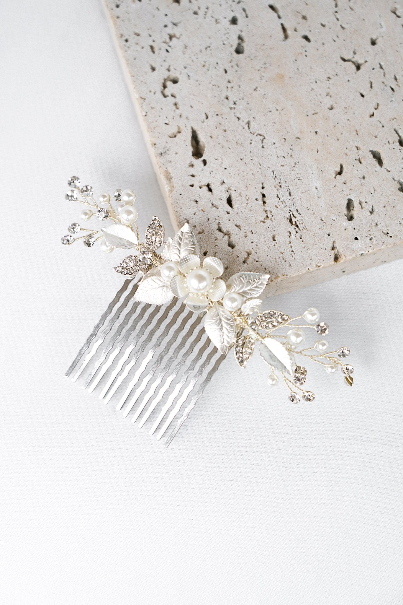 Charismatique - Peigne à Cheveux mariage floral - Peigne - Atelier Lilac