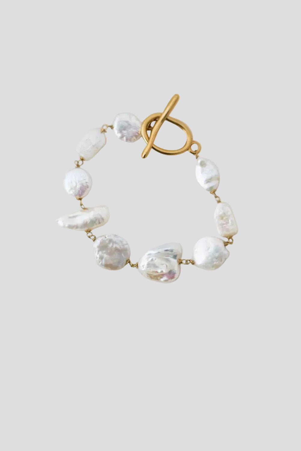 Giraffa – Bracelet perles baroques irrégulières - Bracelet - Atelier Lilac