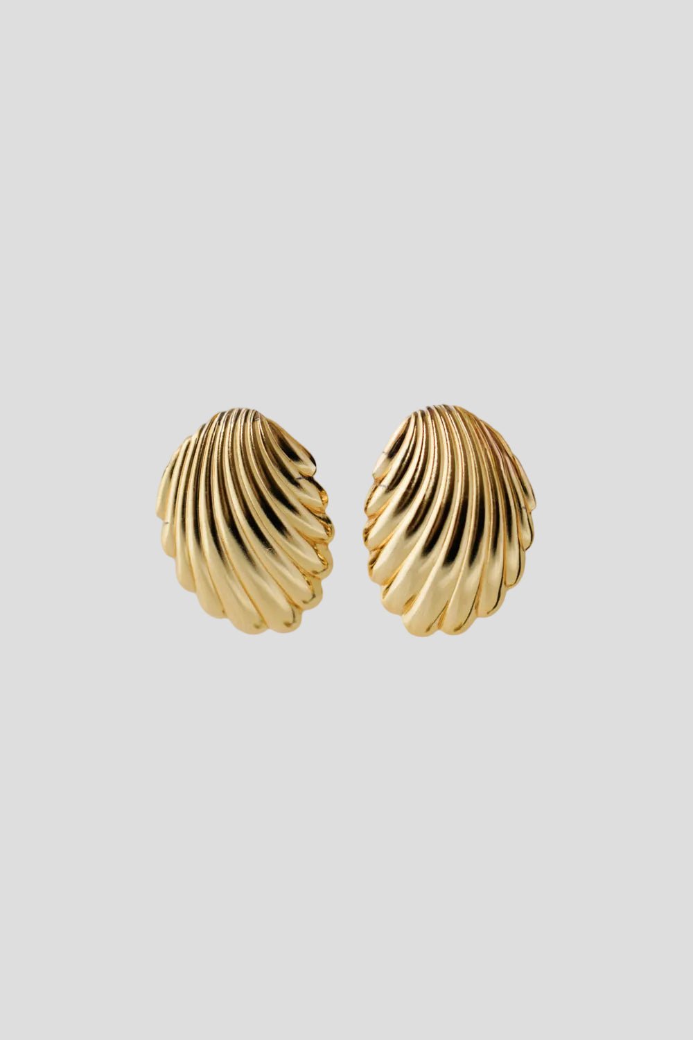 Haliotis – Boucles d'oreilles minimaliste coquille - Boucles d'oreilles courtes - Atelier Lilac
