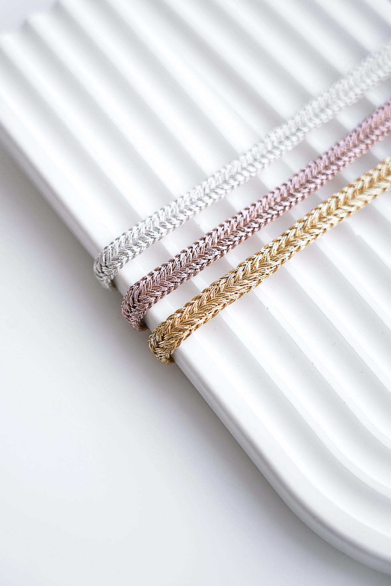 Headband fils tressés coiffure mariage - Headband - Atelier Lilac
