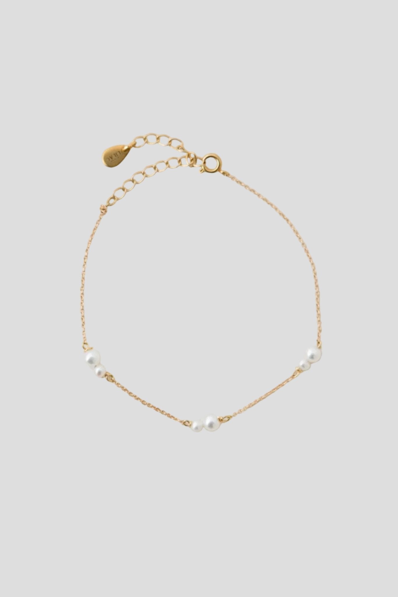 Nala – Bracelet délicat perles naturelles pour mariée - Bracelet - Atelier Lilac