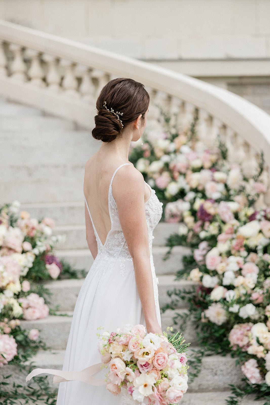 Rosier - Accessoire cheveux mariage bohème - Pic - Atelier Lilac