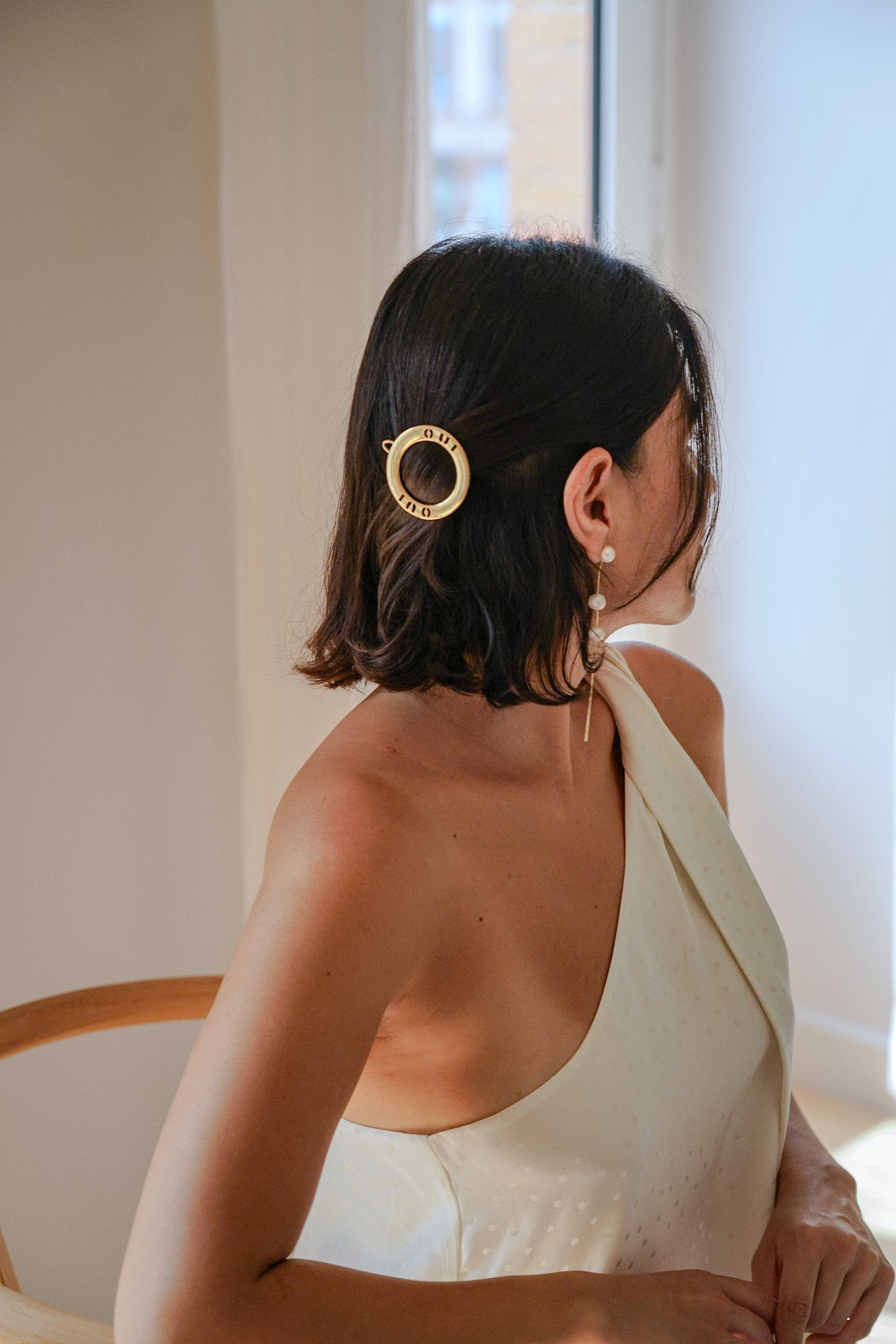 Sans doute OUI - Barrette futur Mariée - Barrettes - Atelier Lilac