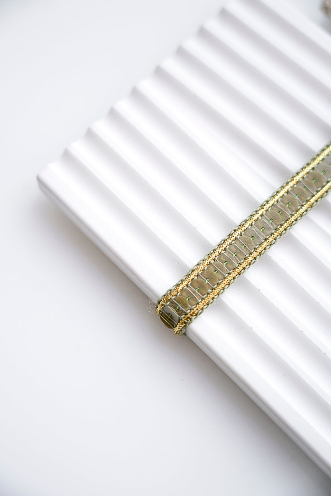 Sequins - Headband Kaki bohème mariage - Headband - Atelier Lilac