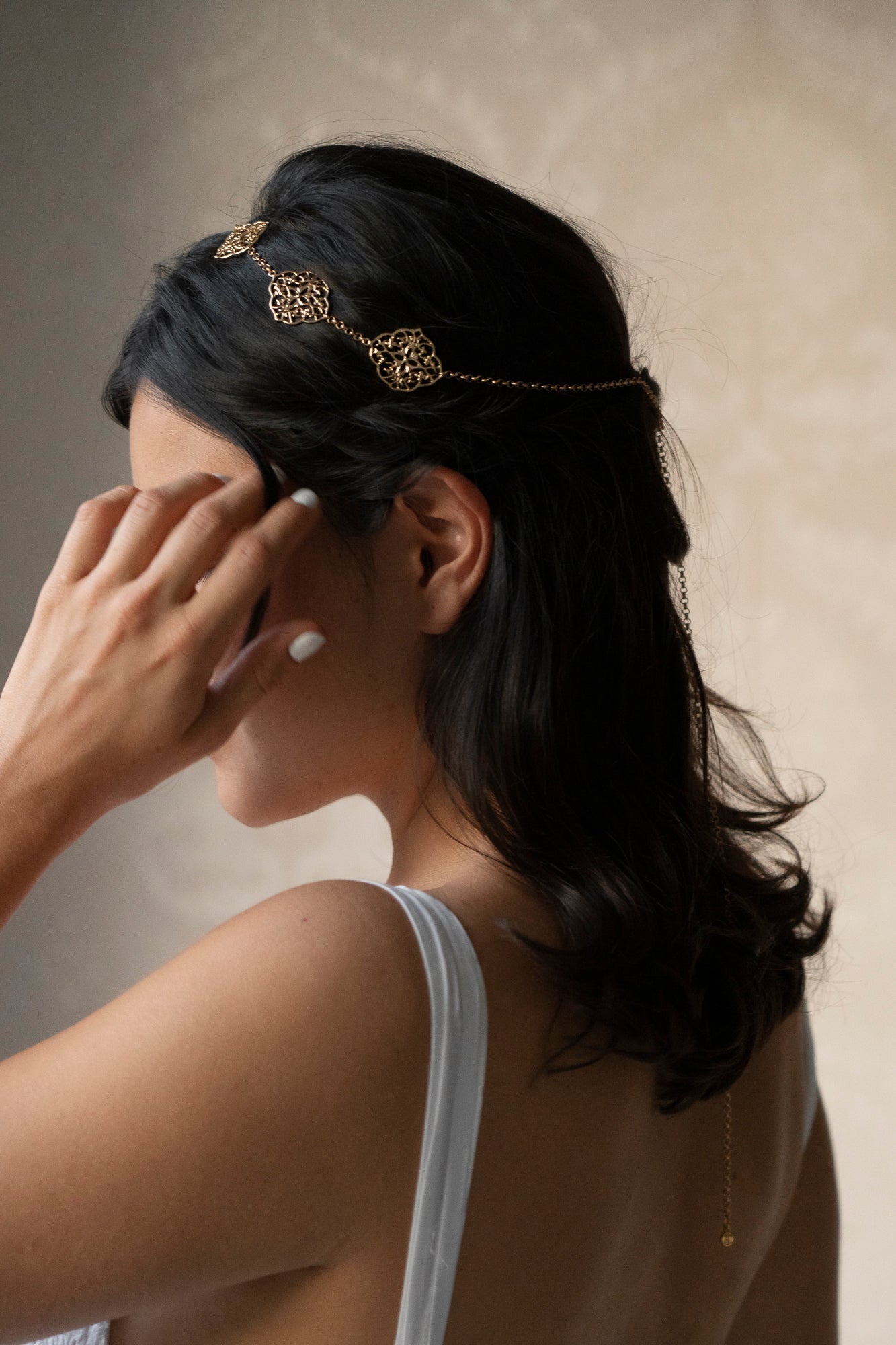 Souriante - Bandeau Coiffure de Mariée - Headband - Atelier Lilac