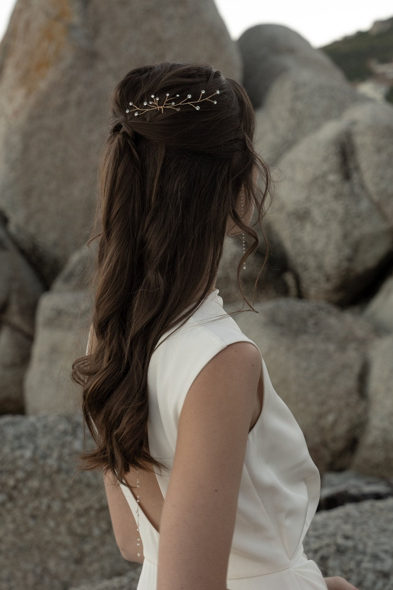 Stella – Kristall-Haarnadeln für Hochzeitsfrisuren – Haarnadel – Atelier Lilac