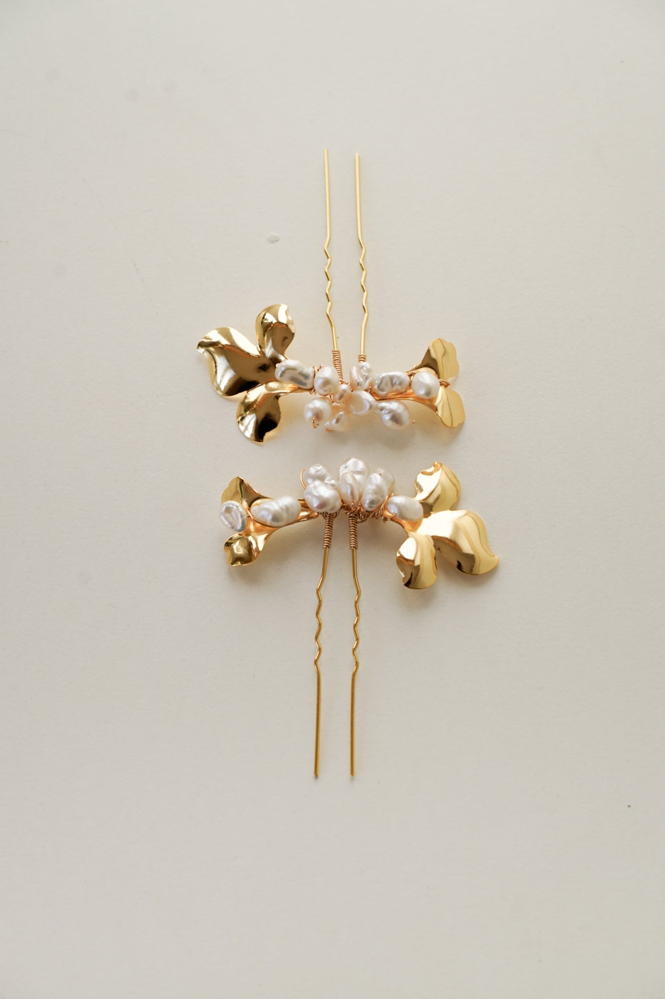 Venezia - Bijoux/ pic de cheveux mariage moderne perles baroques - Pic - Atelier Lilac