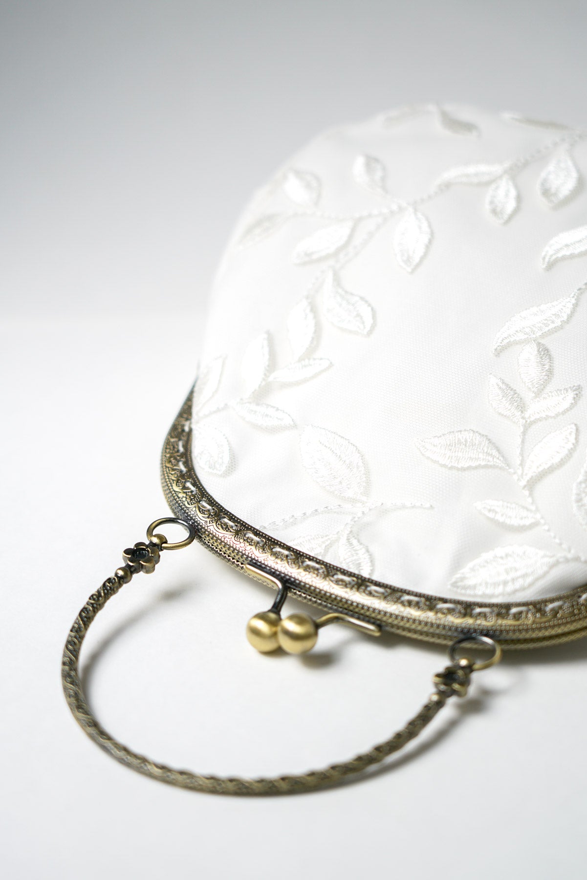 Sac vintage de mariage avec dentelle délicate