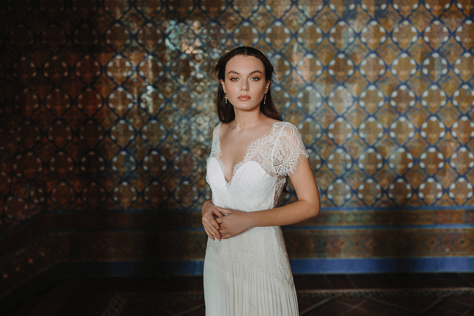 Accessoires de mariage pour mariée élégante