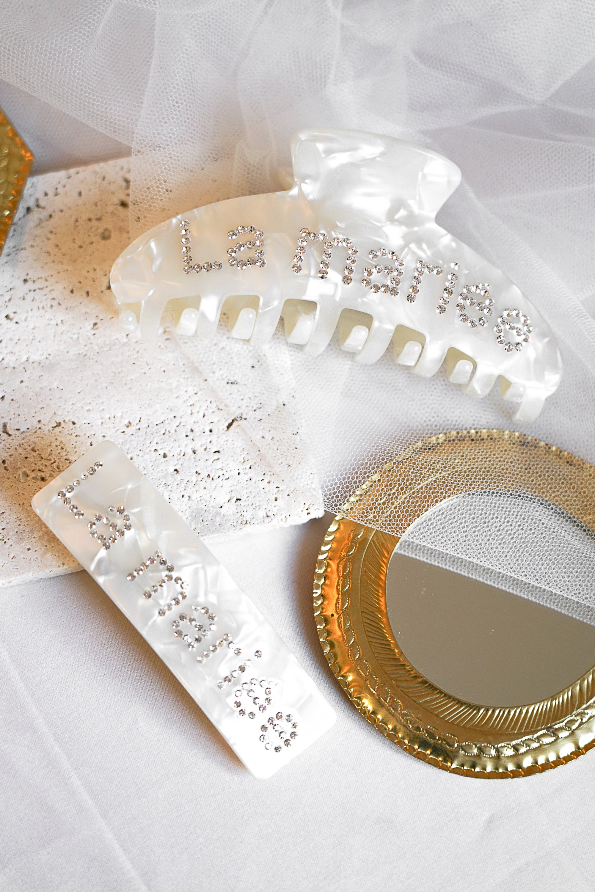 Accessoires de coiffure pour la future mariée