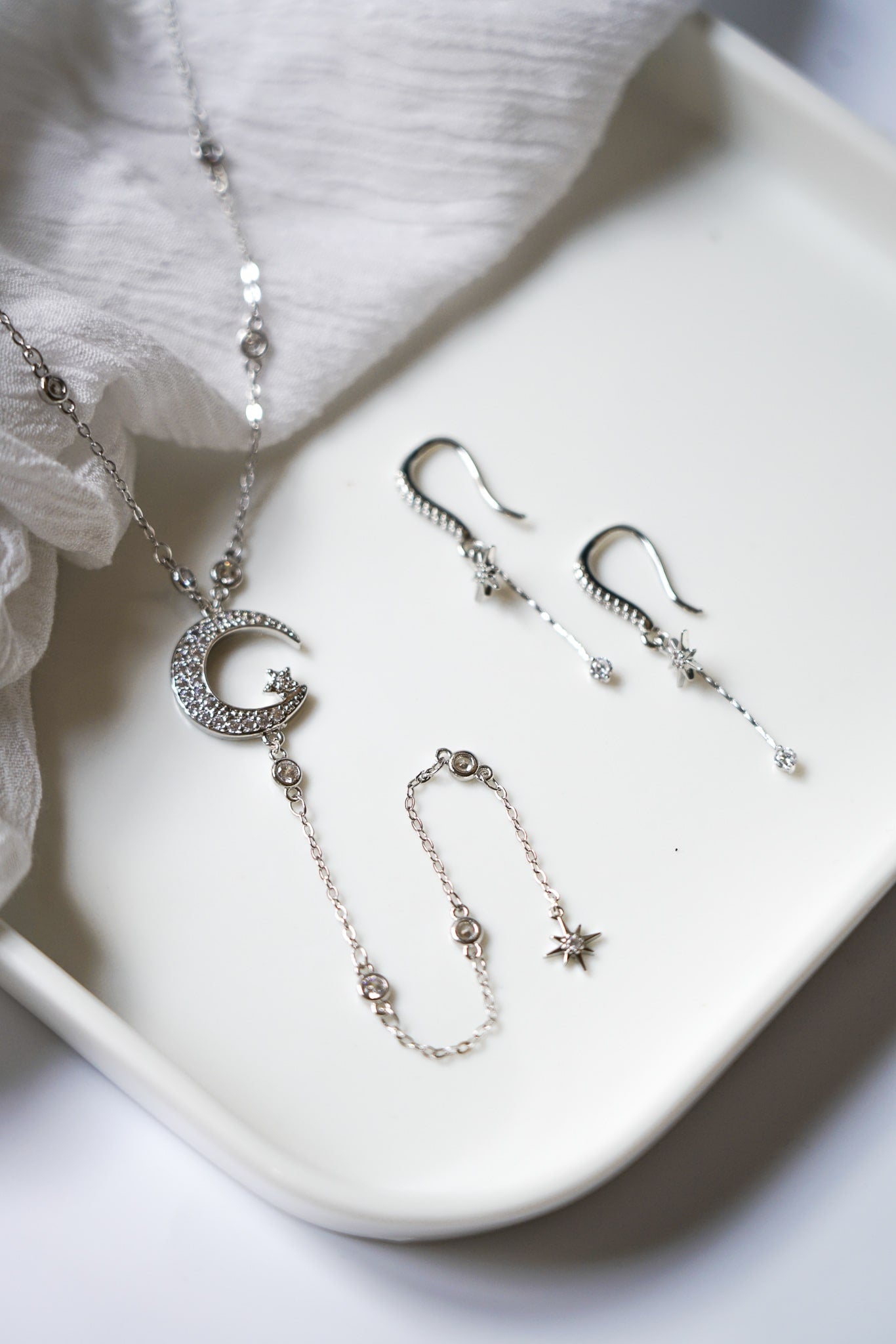 Lumineuse - Celestial earrings