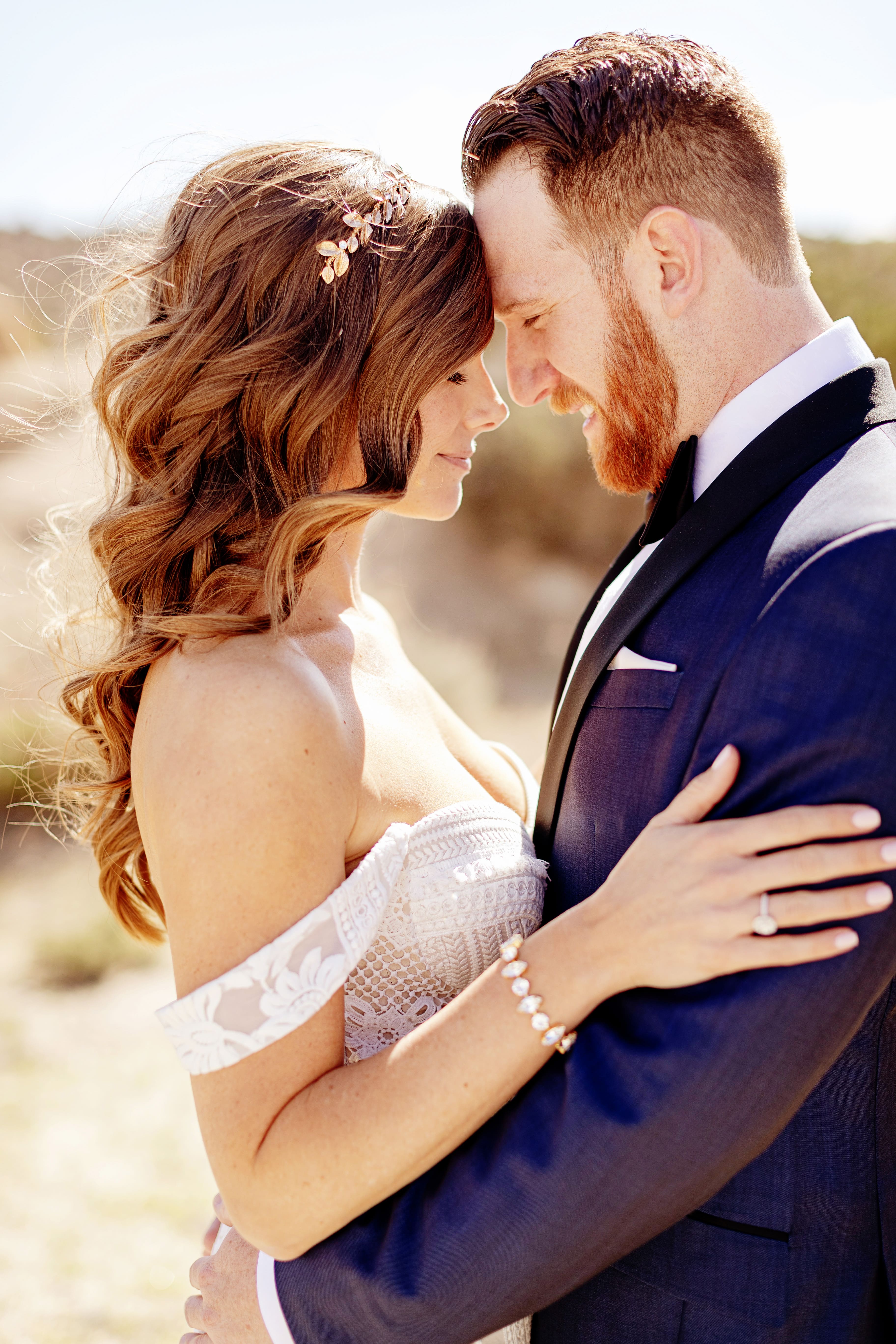 Cérémonie de mariage romantique et bohème