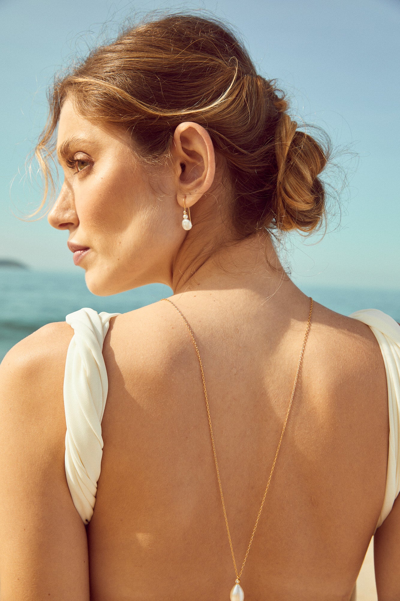 Bijou pour décolleté de dos mariage