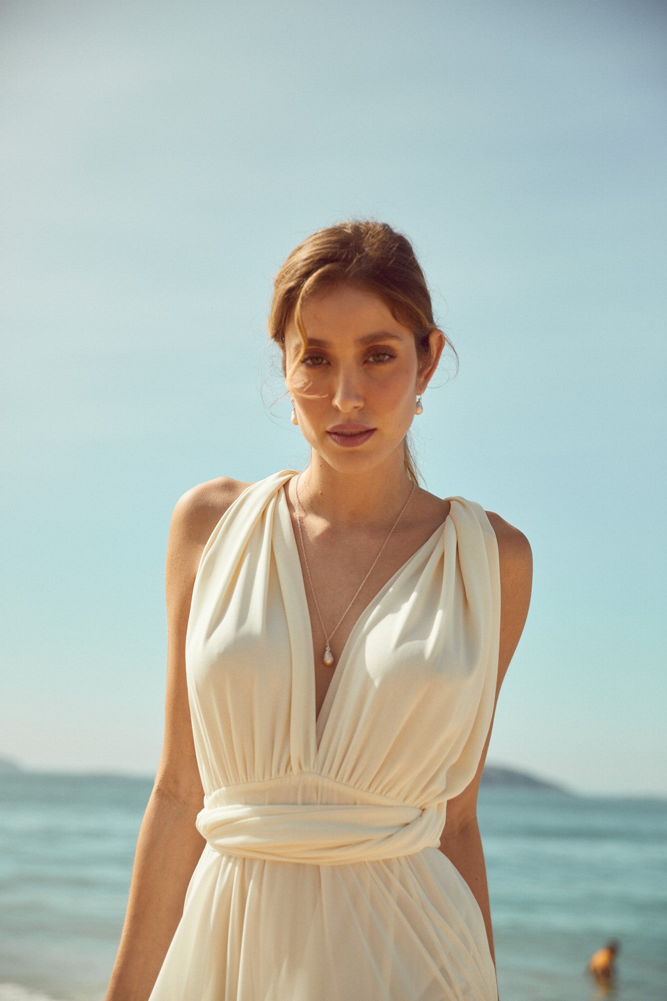 Accessoires mariée boheme nacre