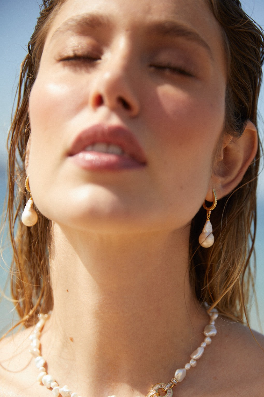 Collier old money perles naturelles de culture