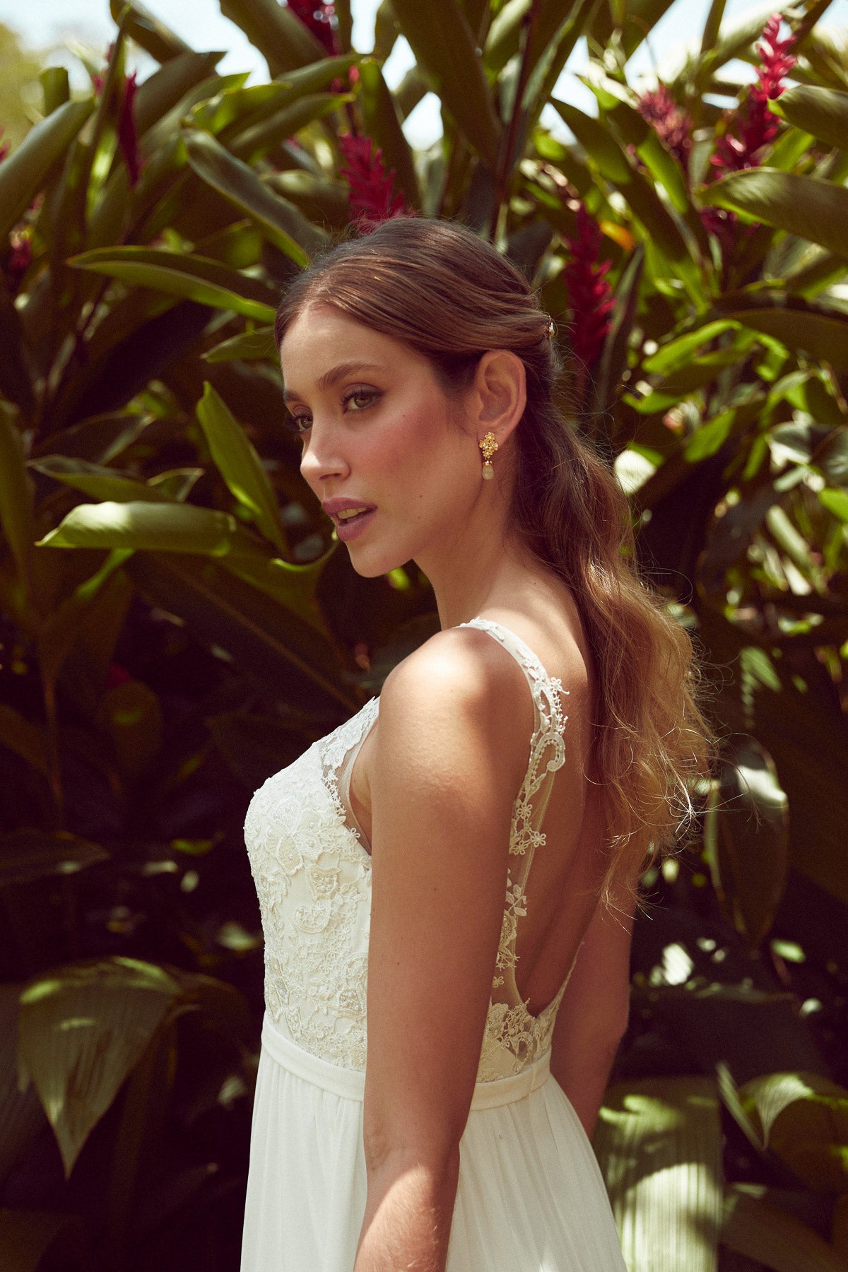 Bijou boheme pour mariee florale