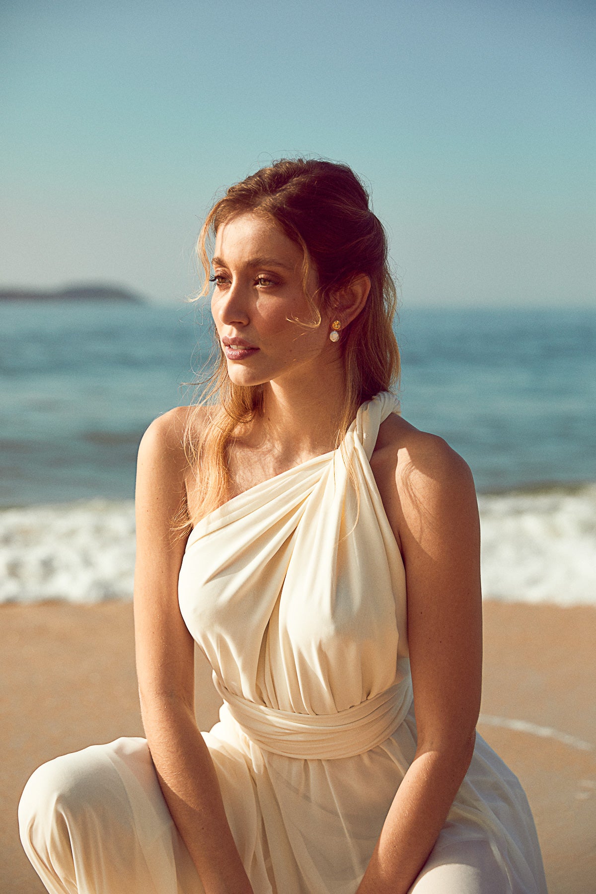 Boucles d'oreilles courtes perles naturelles baroques