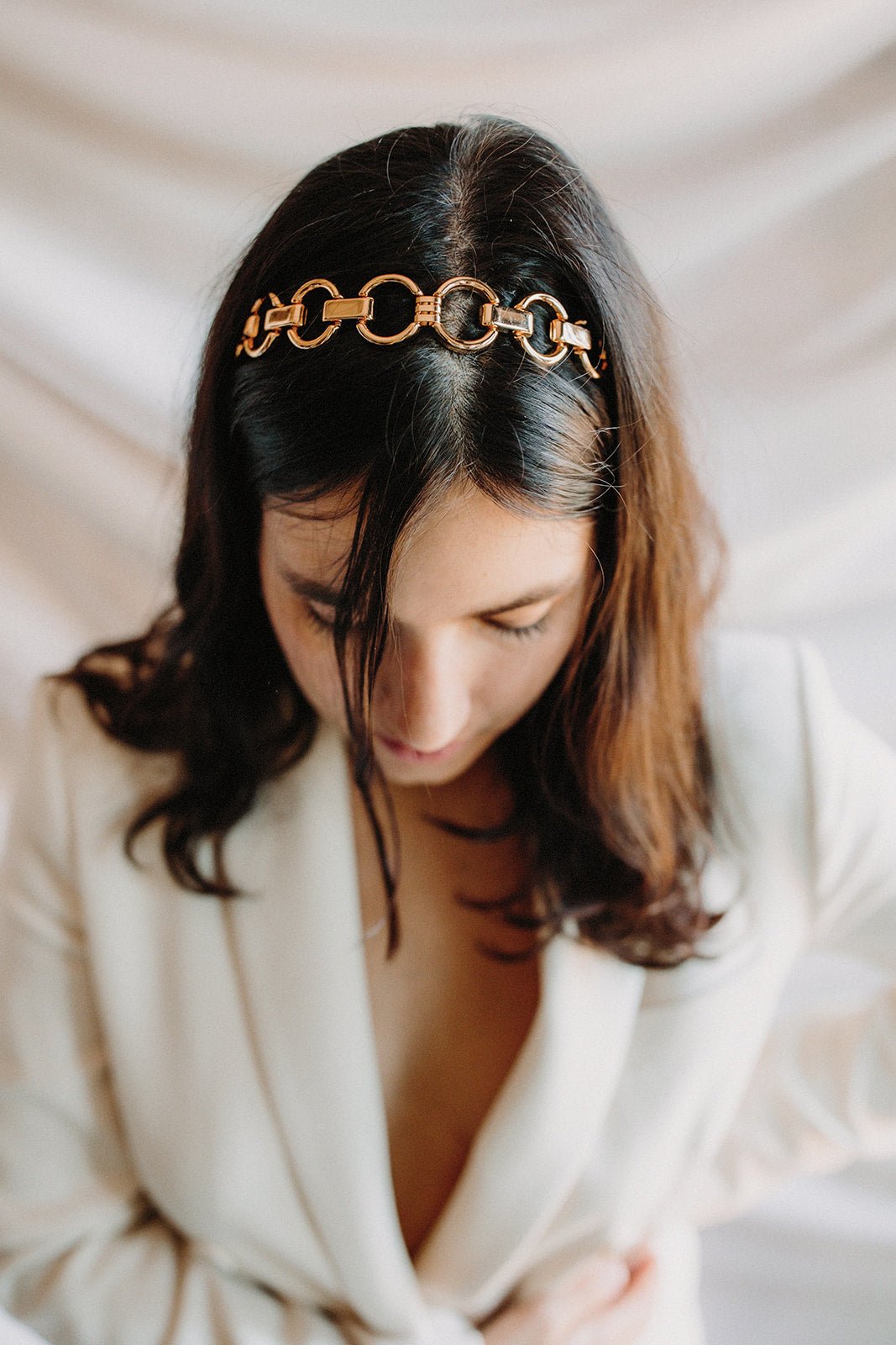 Around - you - Headband Mariage Bohème Minimaliste - Headband - Atelier Lilac