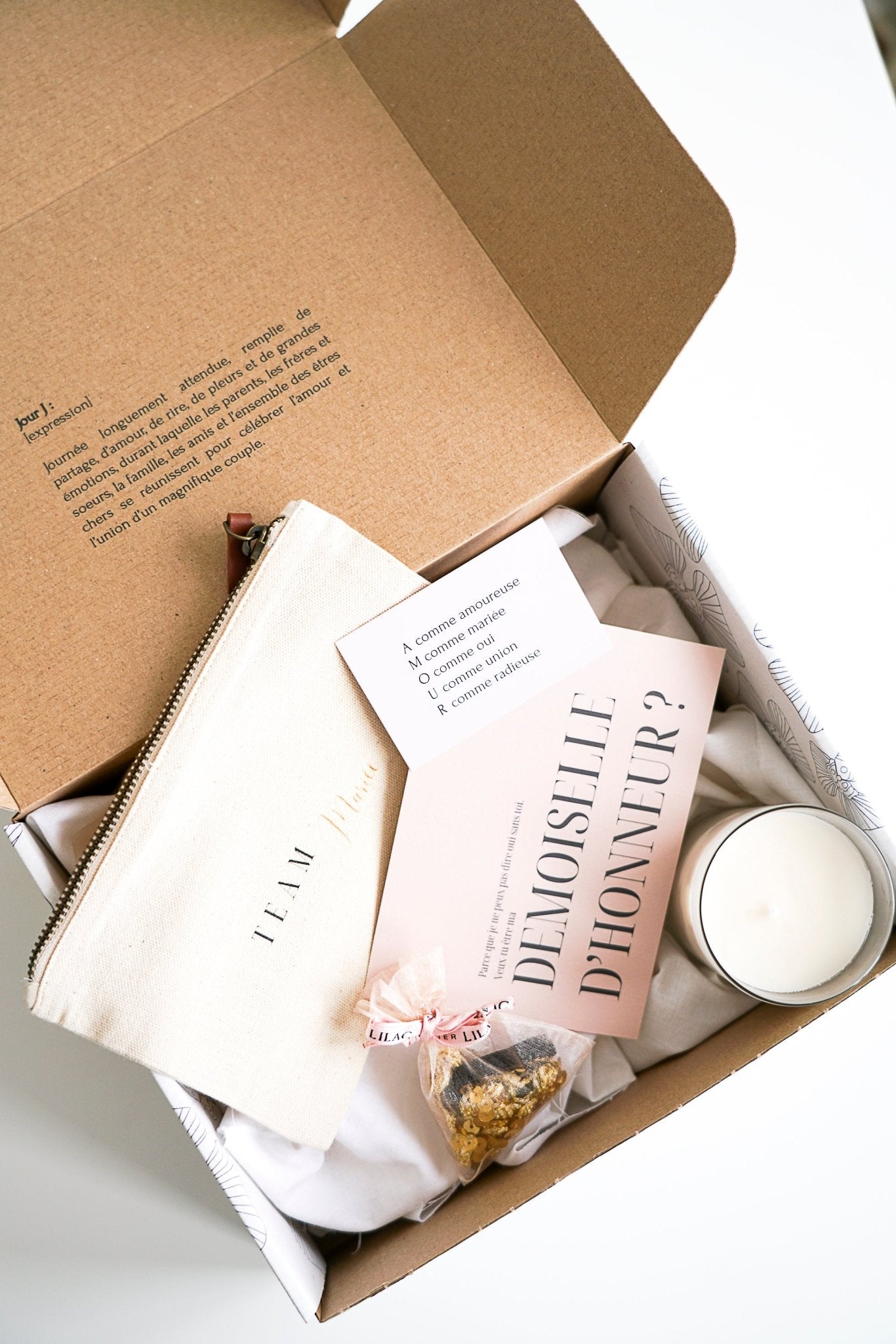 Box mariage - Spécial Demoiselle d'honneur - Box - Atelier Lilac