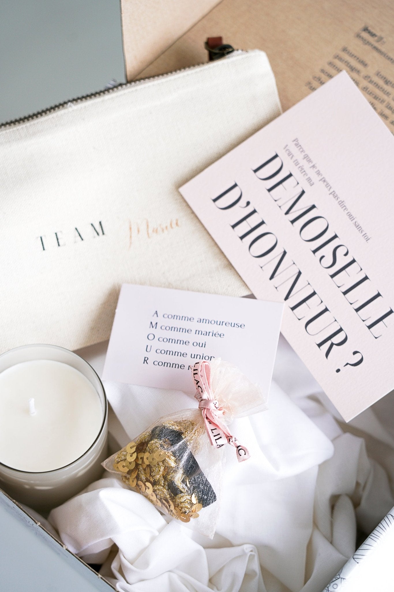 Box mariage - Spécial Demoiselle d'honneur - Box - Atelier Lilac