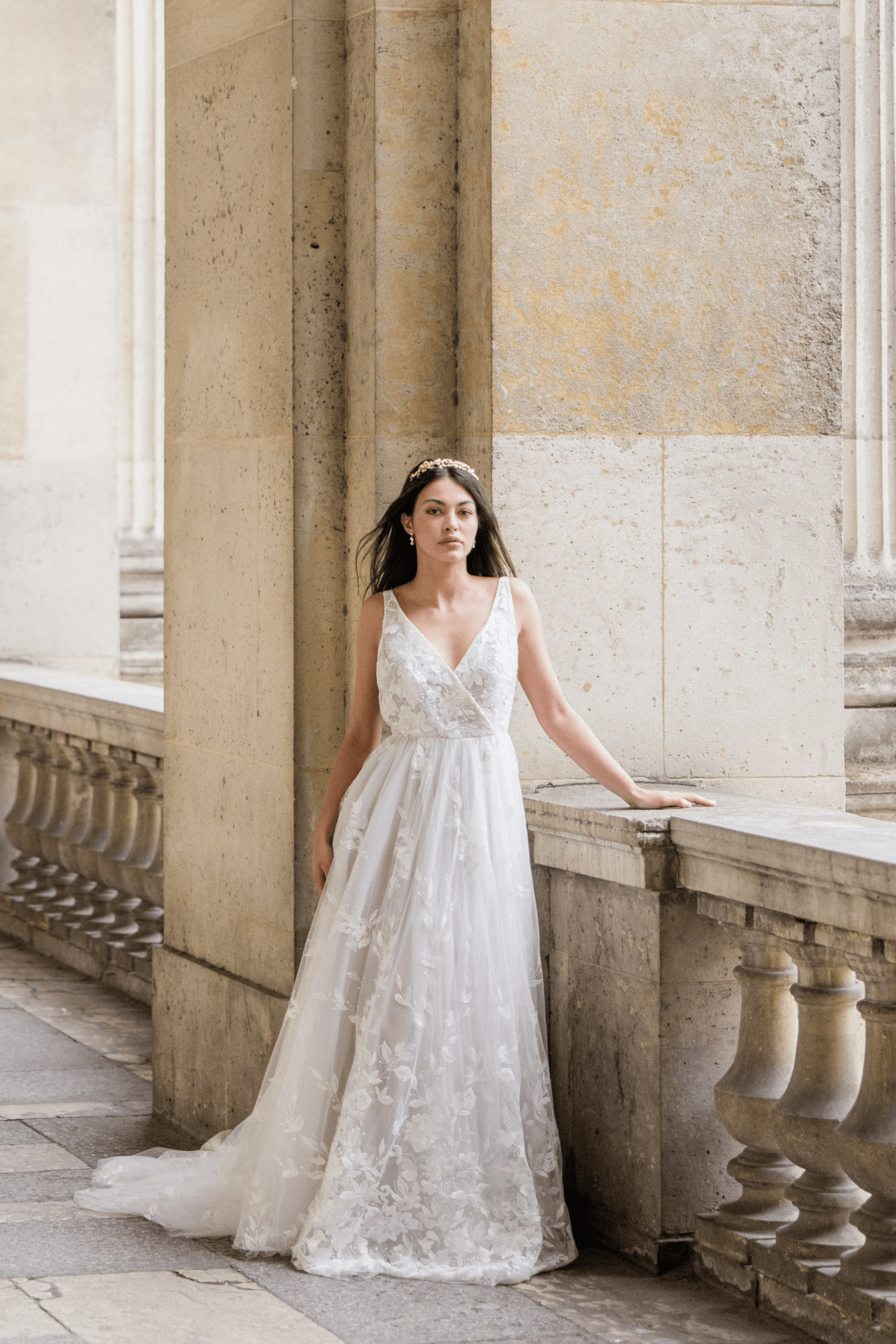 Camélia - Couronne de fleurs cristaux - Couronne - Atelier Lilac