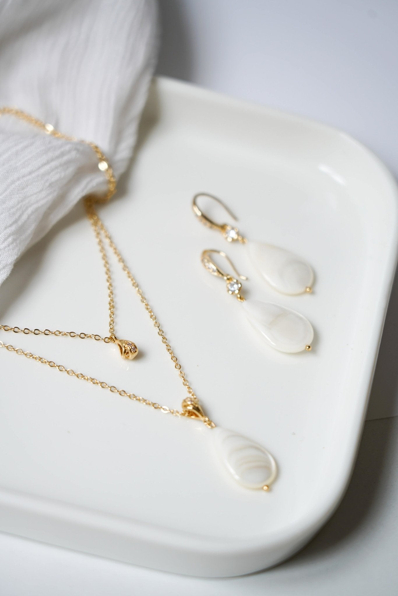 Éclatante - Collier de dos Bohème - Collier de dos - Atelier Lilac