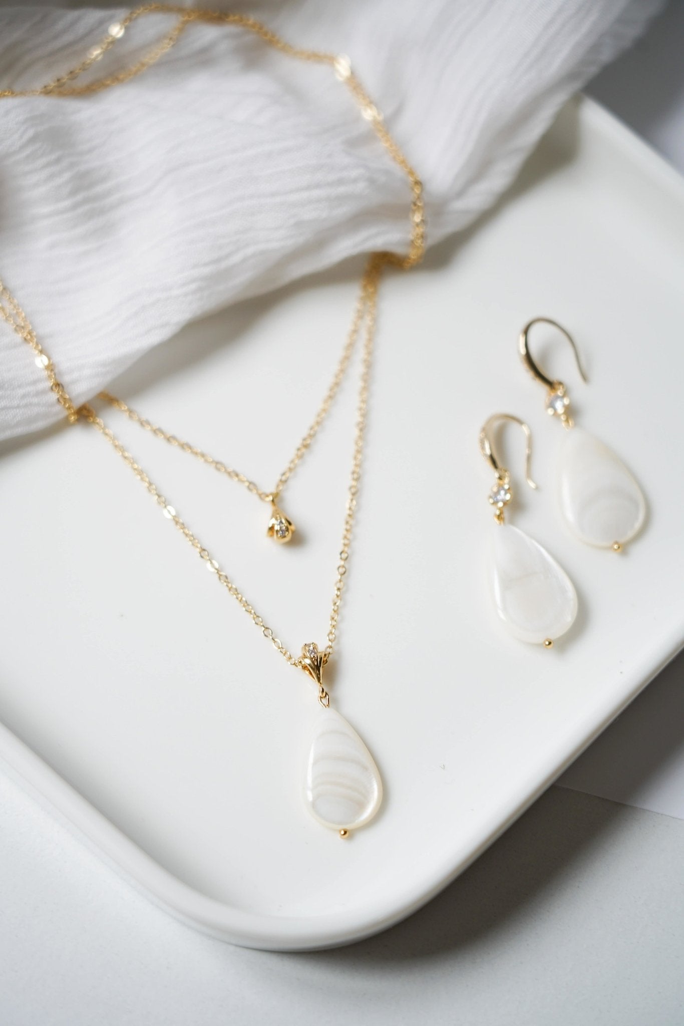 Éclatante - Collier de dos Bohème - Collier de dos - Atelier Lilac