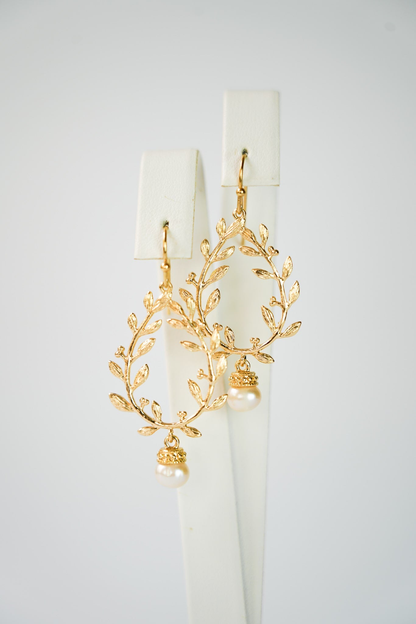 Émouvante - Boucles d'oreilles fleuries - Boucles d'oreilles longues - Atelier Lilac