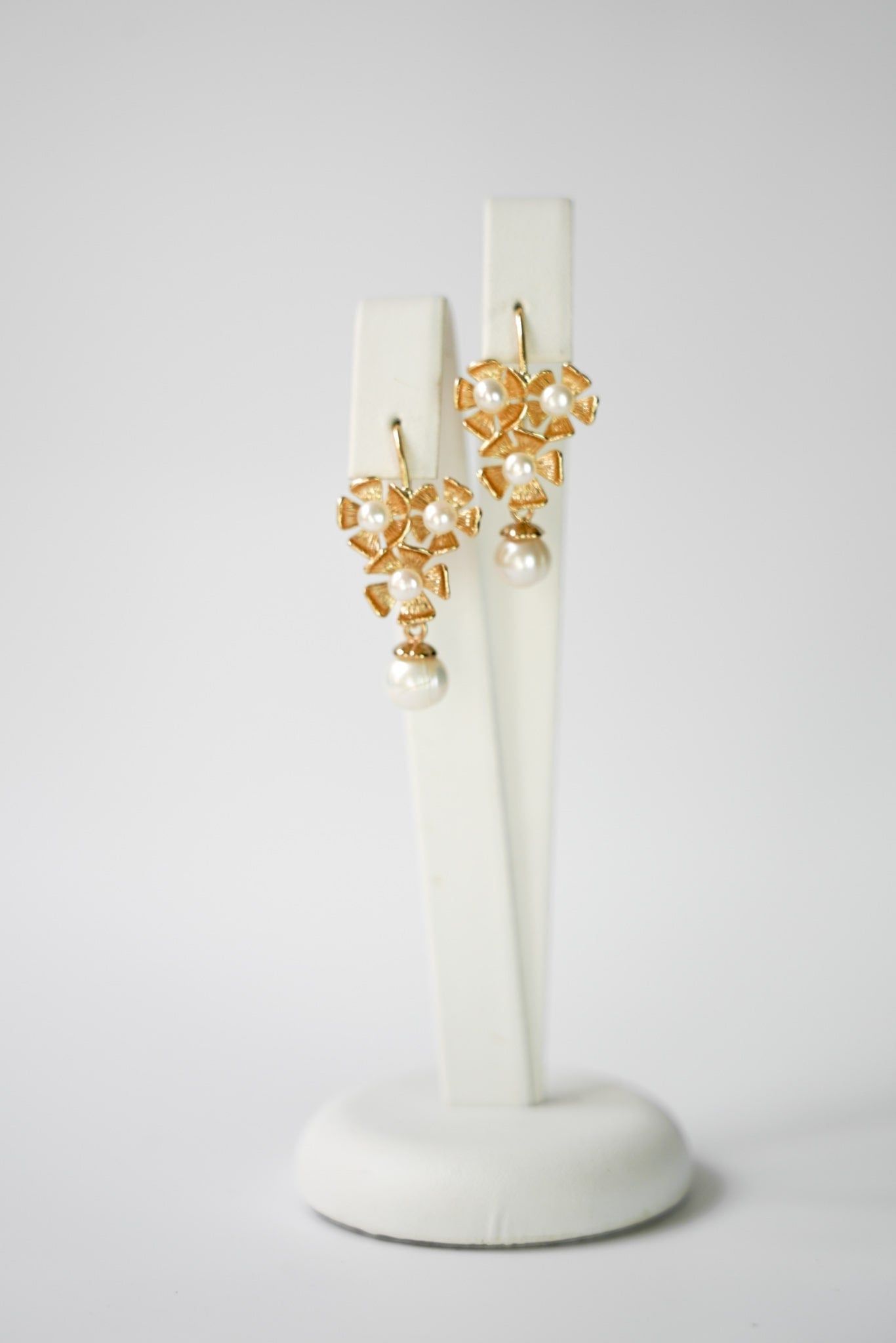Épatante - Boucles d'oreilles florales - Boucles d'oreilles courtes - Atelier Lilac