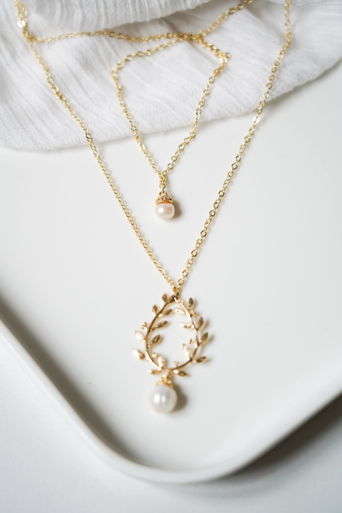 Favorite - Collier de dos romantique - Collier de dos - Atelier Lilac