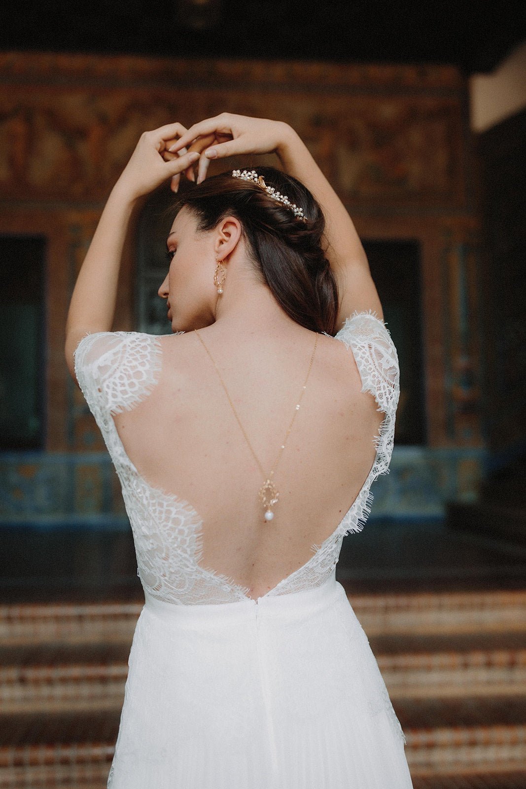 Favorite - Collier de dos romantique - Collier de dos - Atelier Lilac