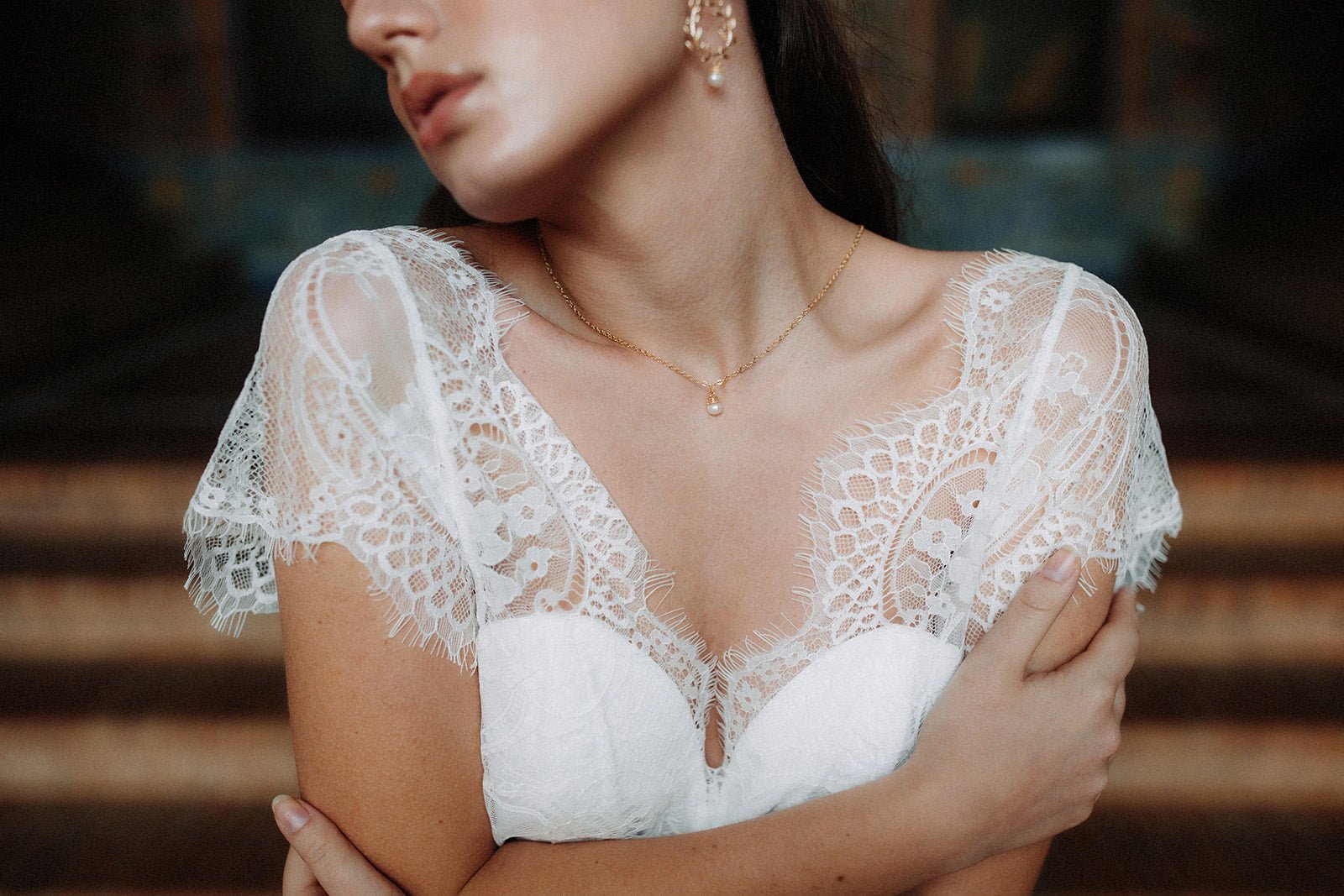 Favorite - Collier de dos romantique - Collier de dos - Atelier Lilac