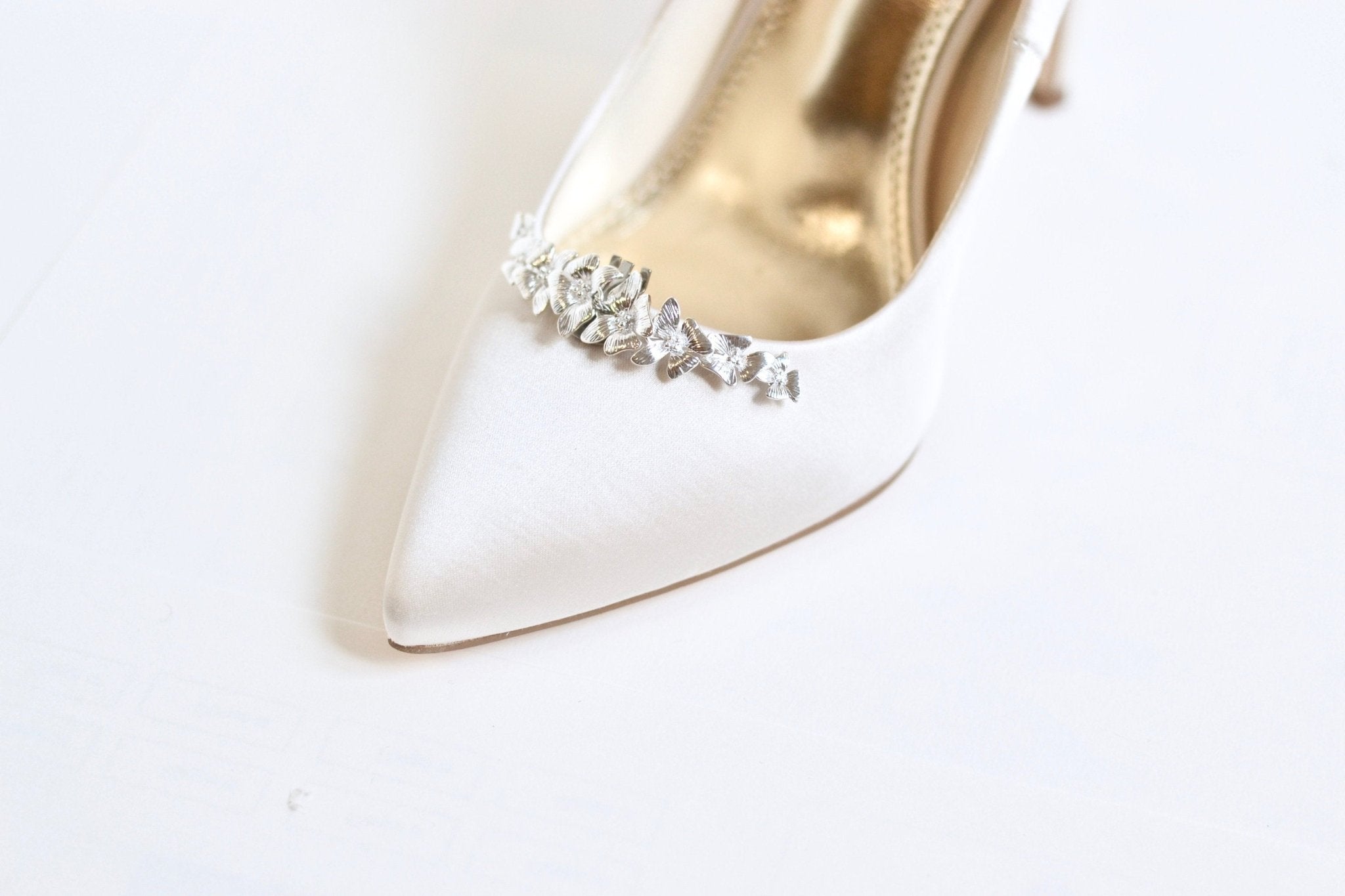 Lilac Clipclap - Clips de Chaussures fleuris - Clips chaussures - Atelier Lilac