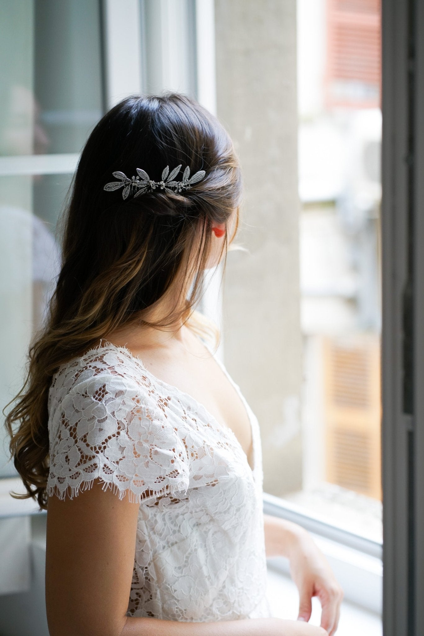 Marie - Peigne de mariée vintage - Grand peigne - Atelier Lilac