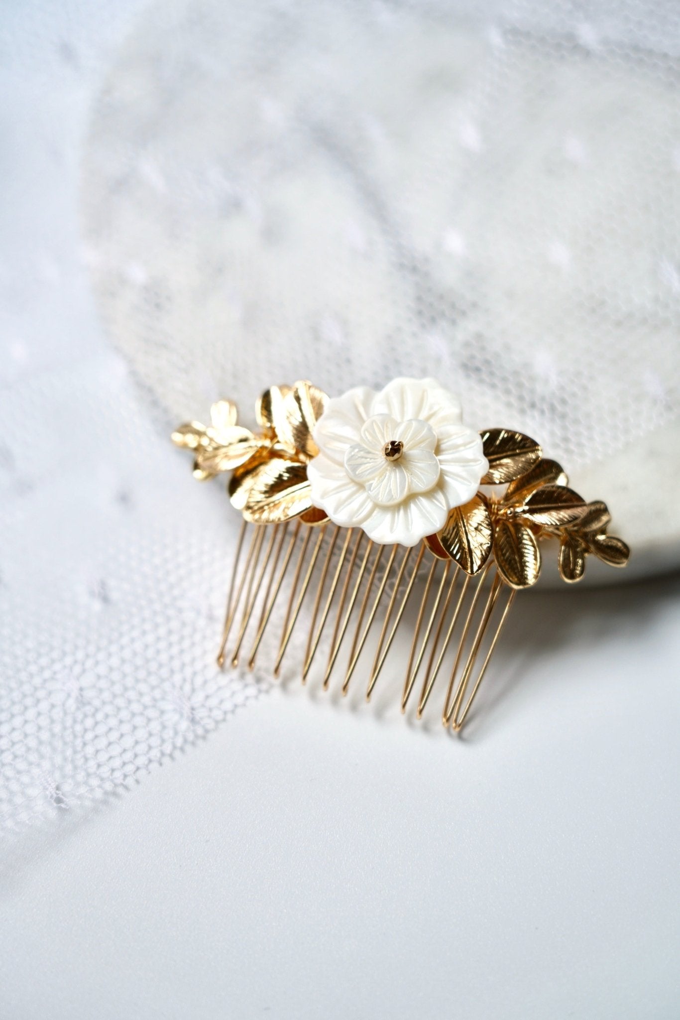 Merveilleuse - Peigne de Mariage Vintage - Petit peigne - Atelier Lilac