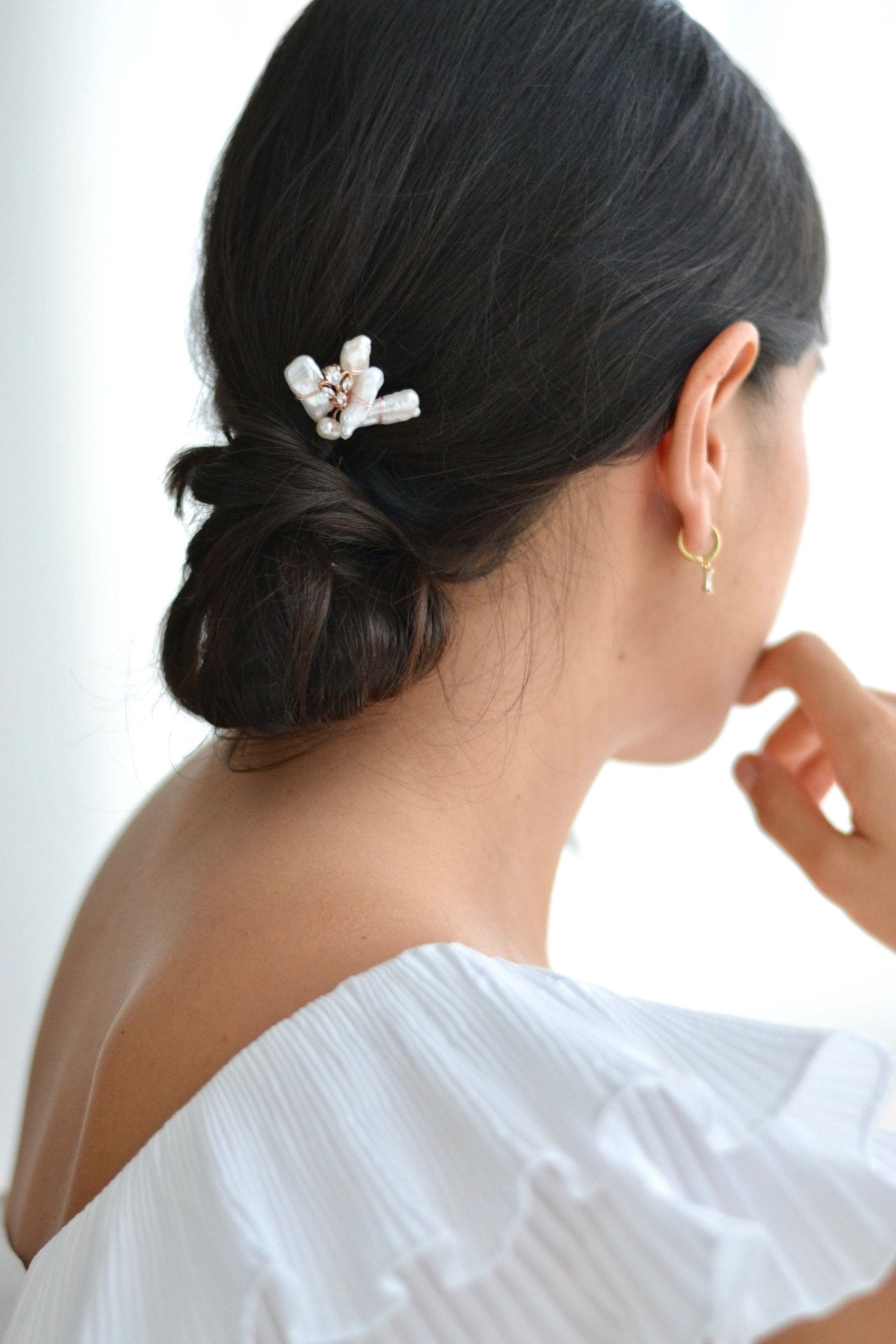 Mystérieuse - Pic à cheveux mariage Bohème - Pic - Atelier Lilac
