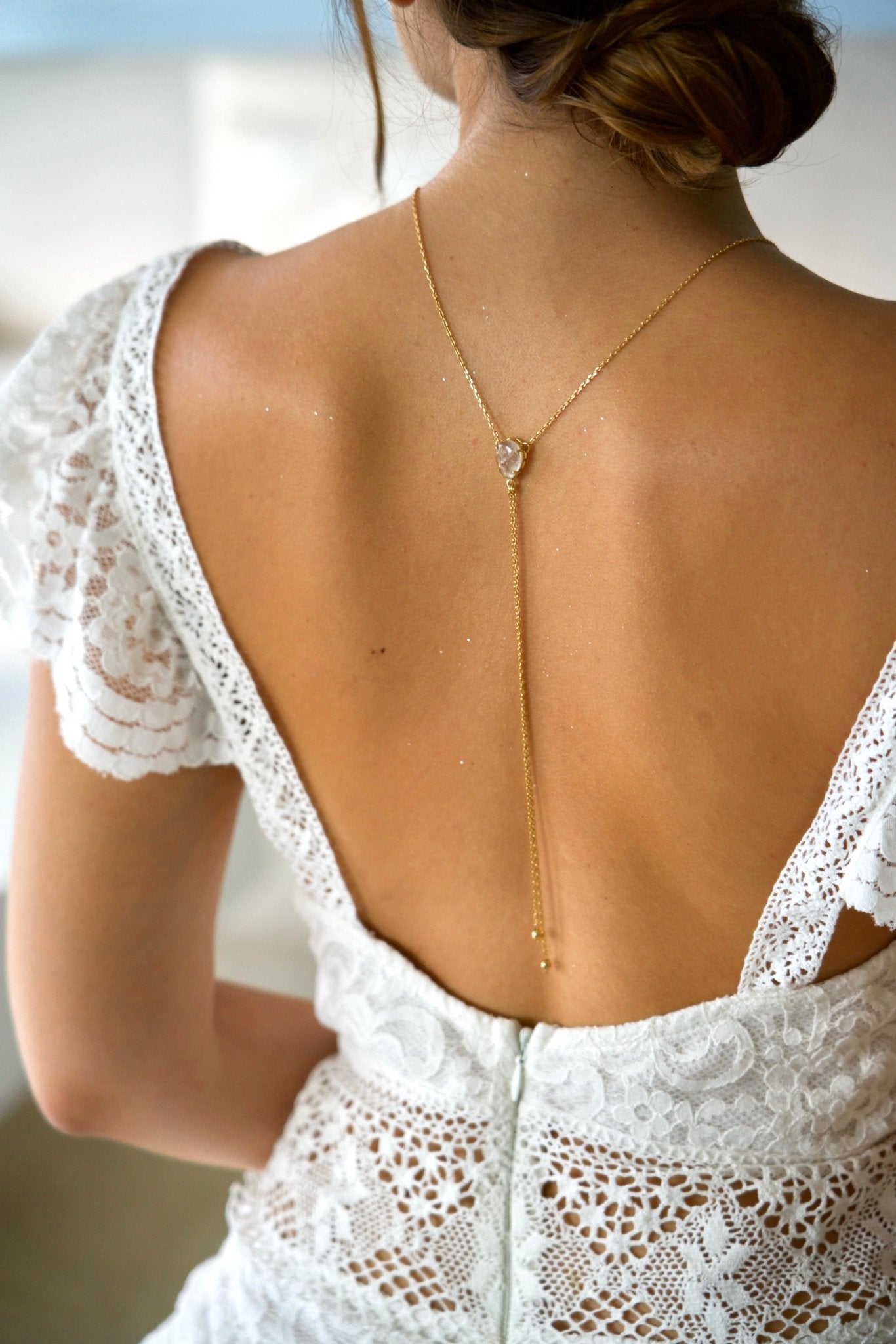 Spirituelle - Collier de dos Quartz - Collier de dos - Atelier Lilac