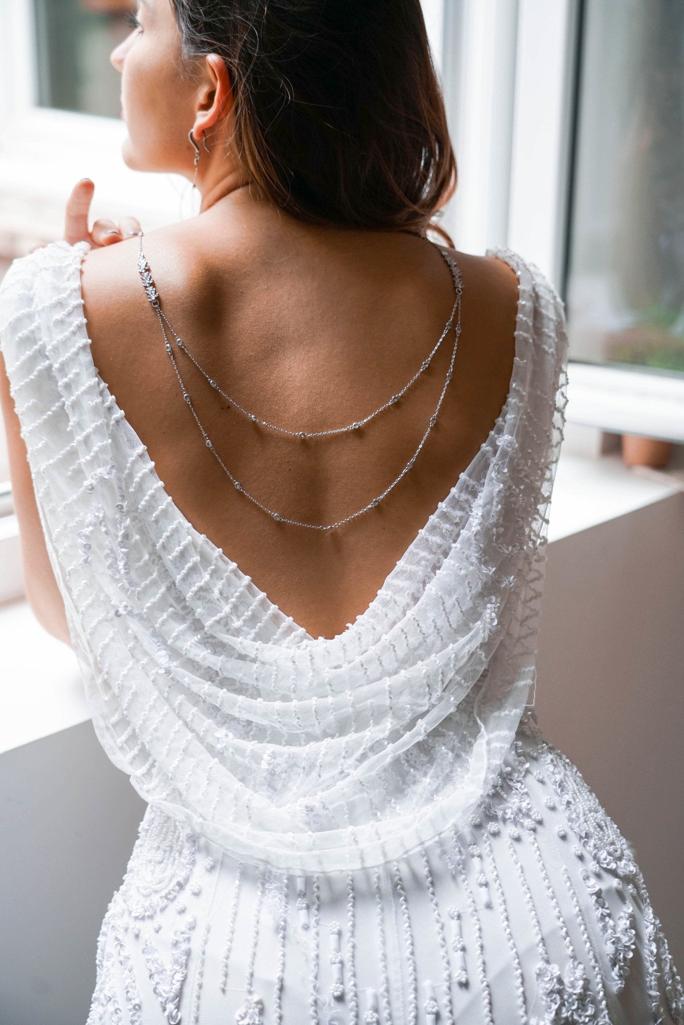Splendide - Collier de dos chic - Collier de dos - Atelier Lilac