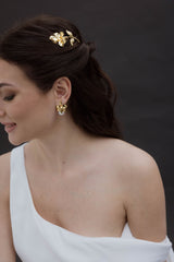 Amore - Delicate, romantic and bohemian floral hairpin