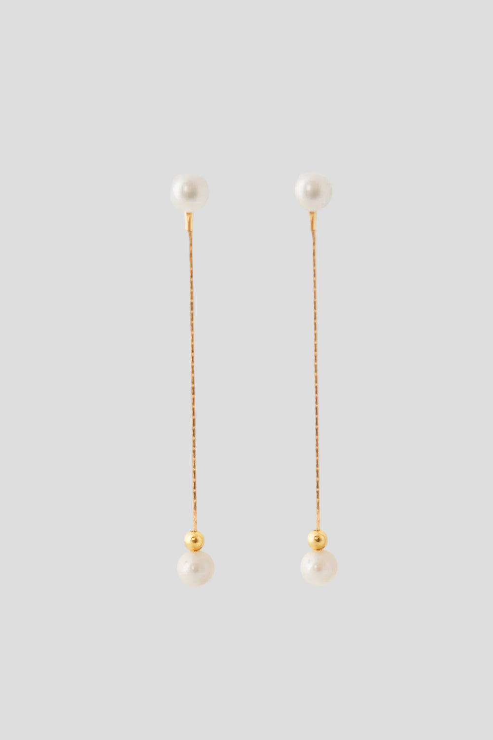 Lobelia – Boucle d'oreille mariage perles d'eau douce et argent 925