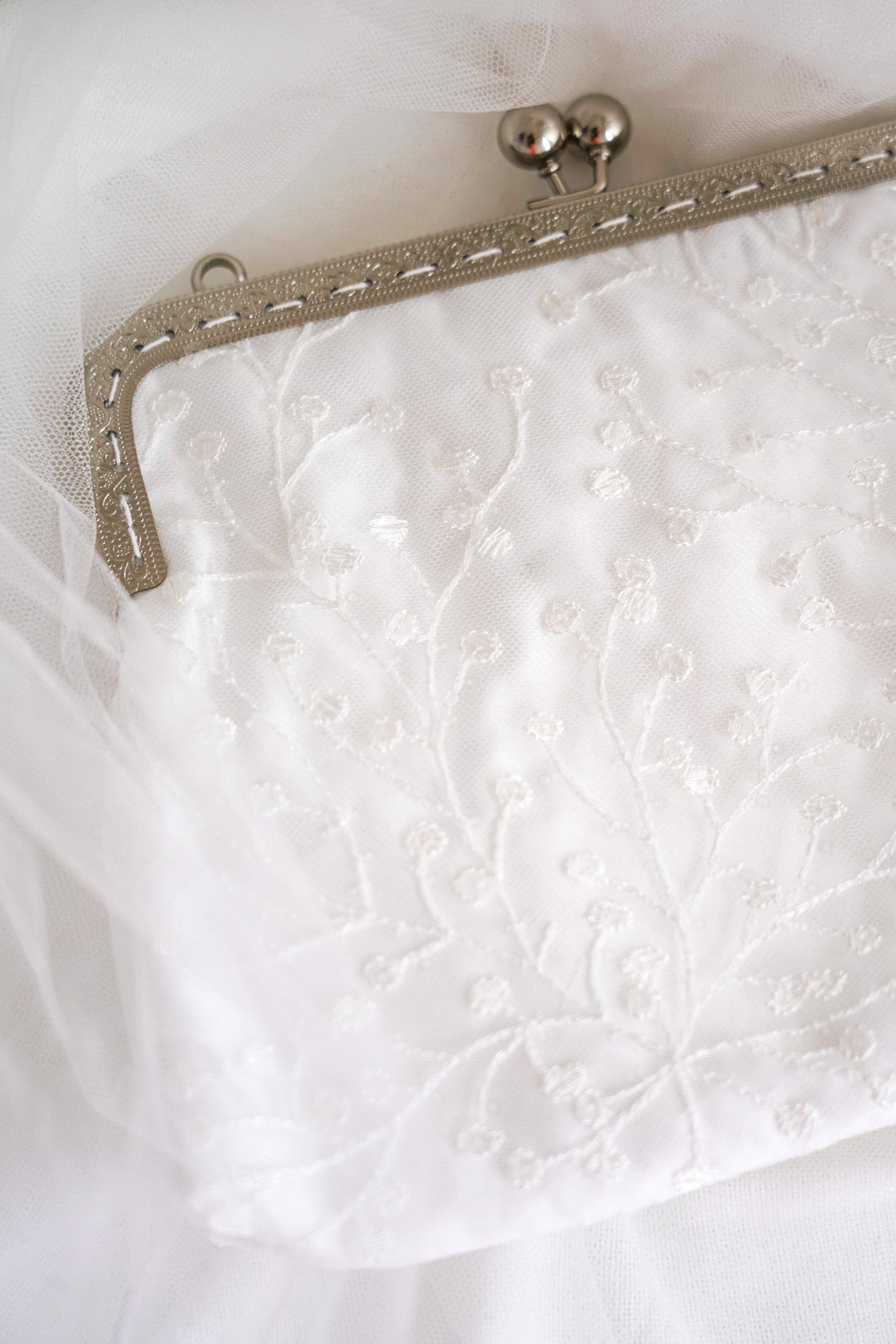 Sakura - Sequin bridal bag
