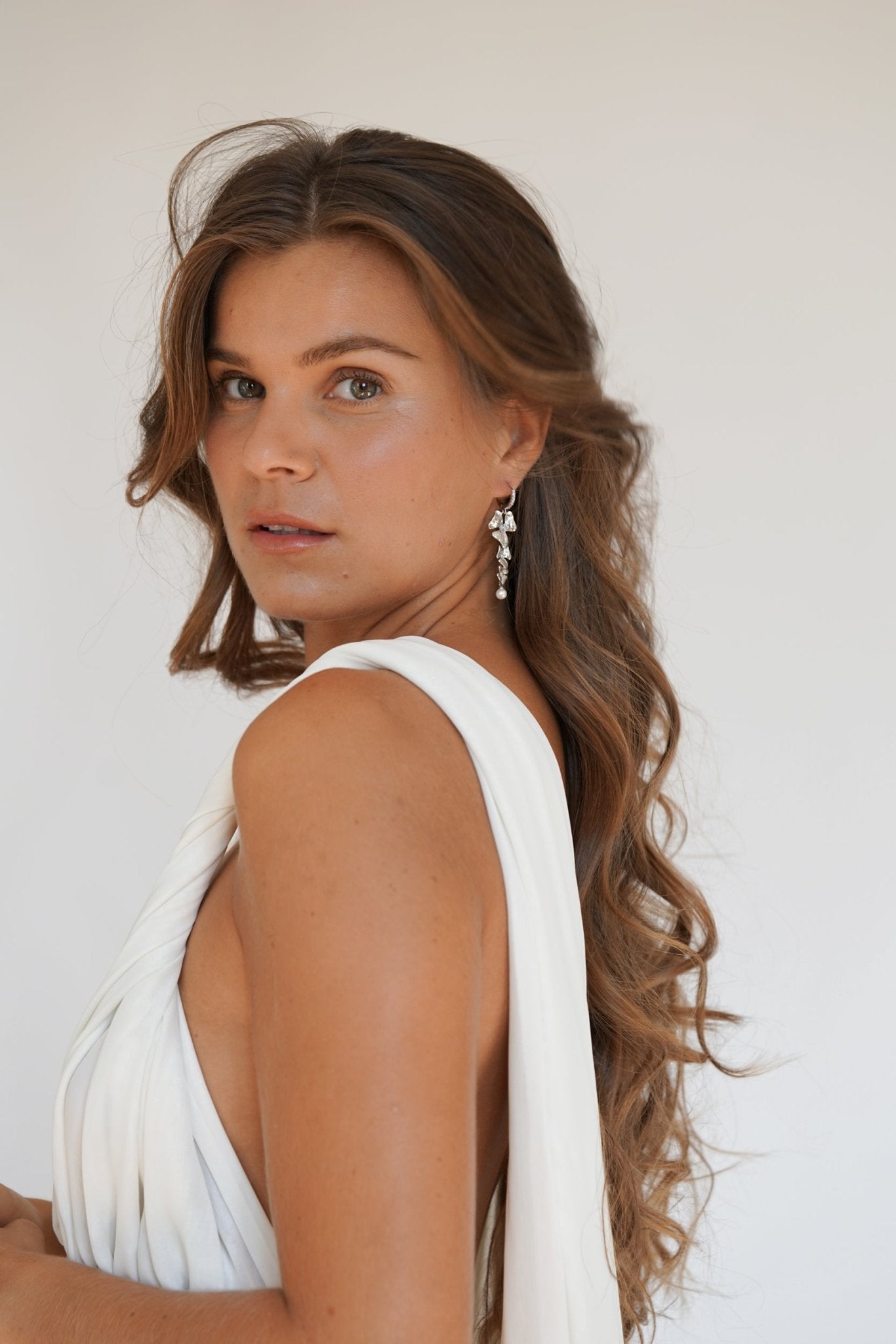 Florale - Boucles d'oreilles - Boucles d'oreilles longues - Atelier Lilac